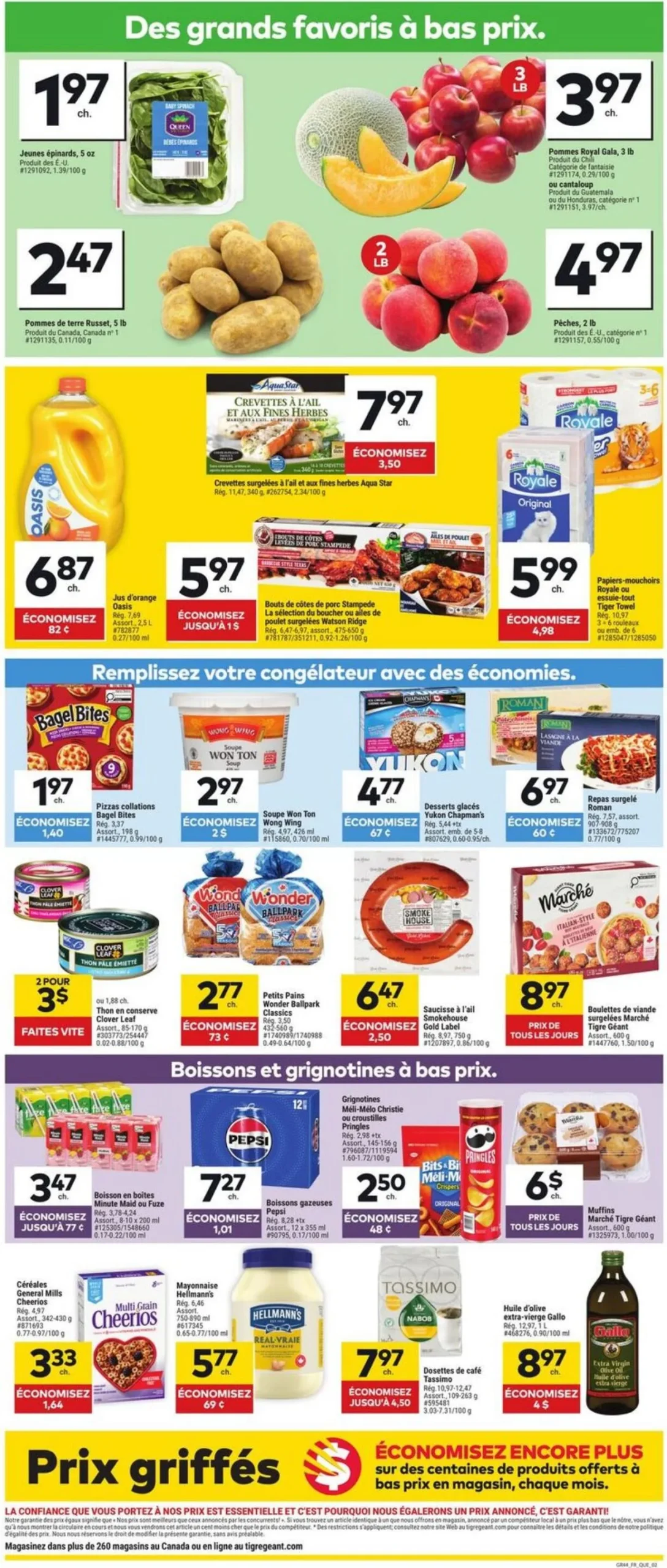 Page 2 de la Circulaire Tigre Géant du 3 au 9 juin 2026