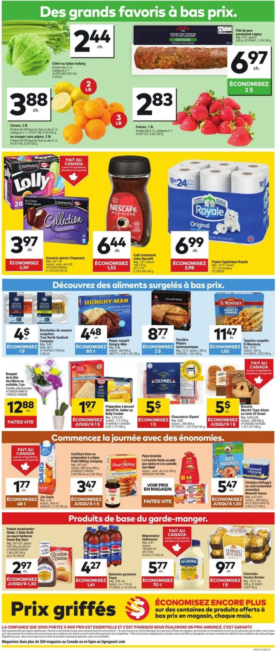 Page 2 de la Circulaire Tigre Géant du 6 au 12 mai 2026