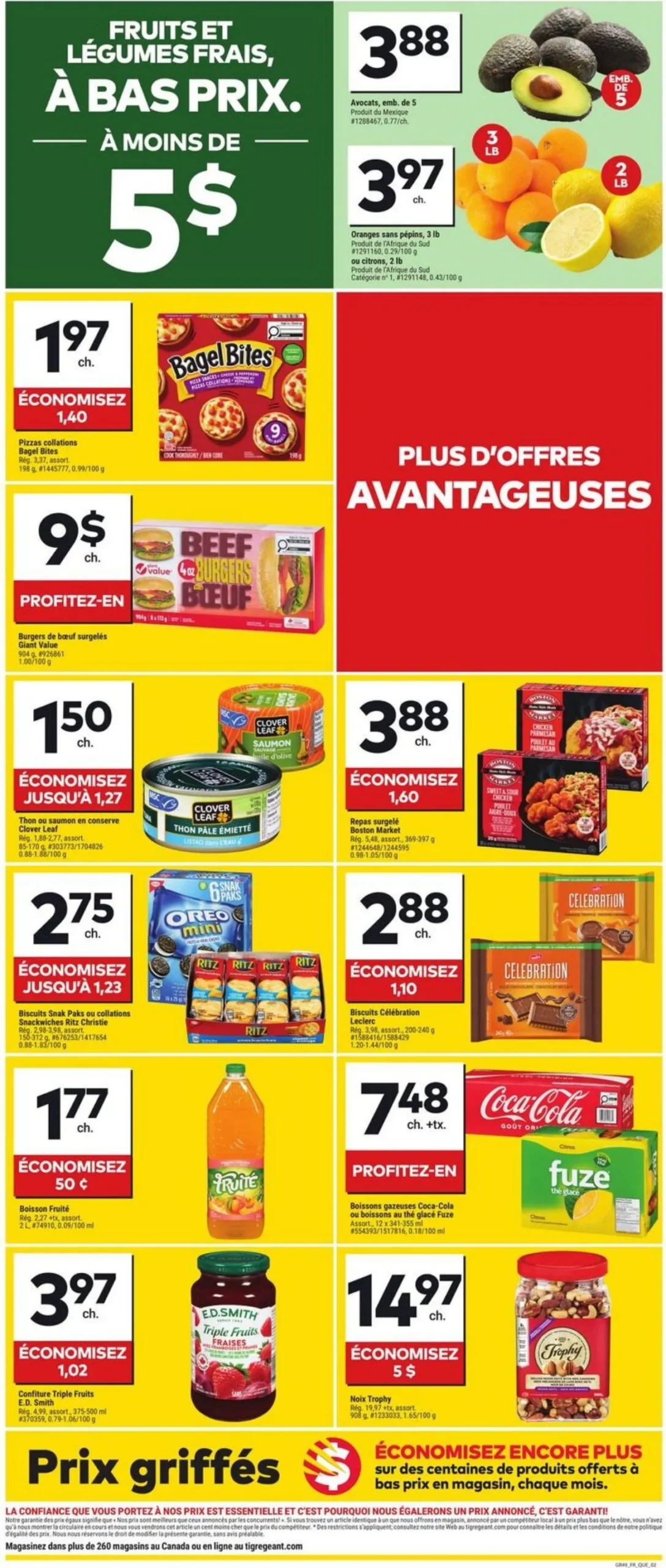 Page 2 de la Circulaire Tigre Géant du 8 au 14 juillet 2026