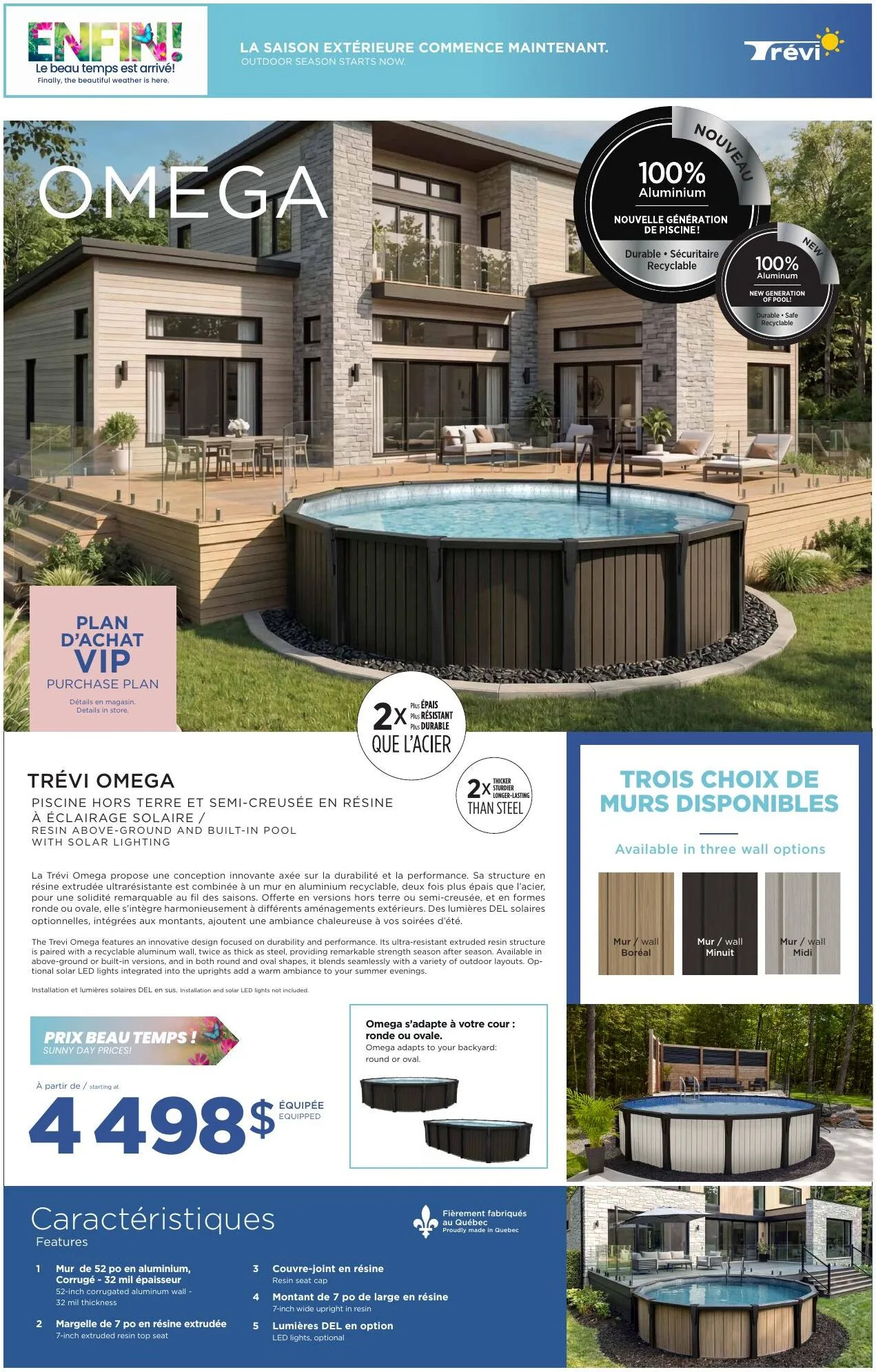 Page 6 de la Circulaire Trevi Piscines Spas Mobilier du 9 avril au 3 mai 2026