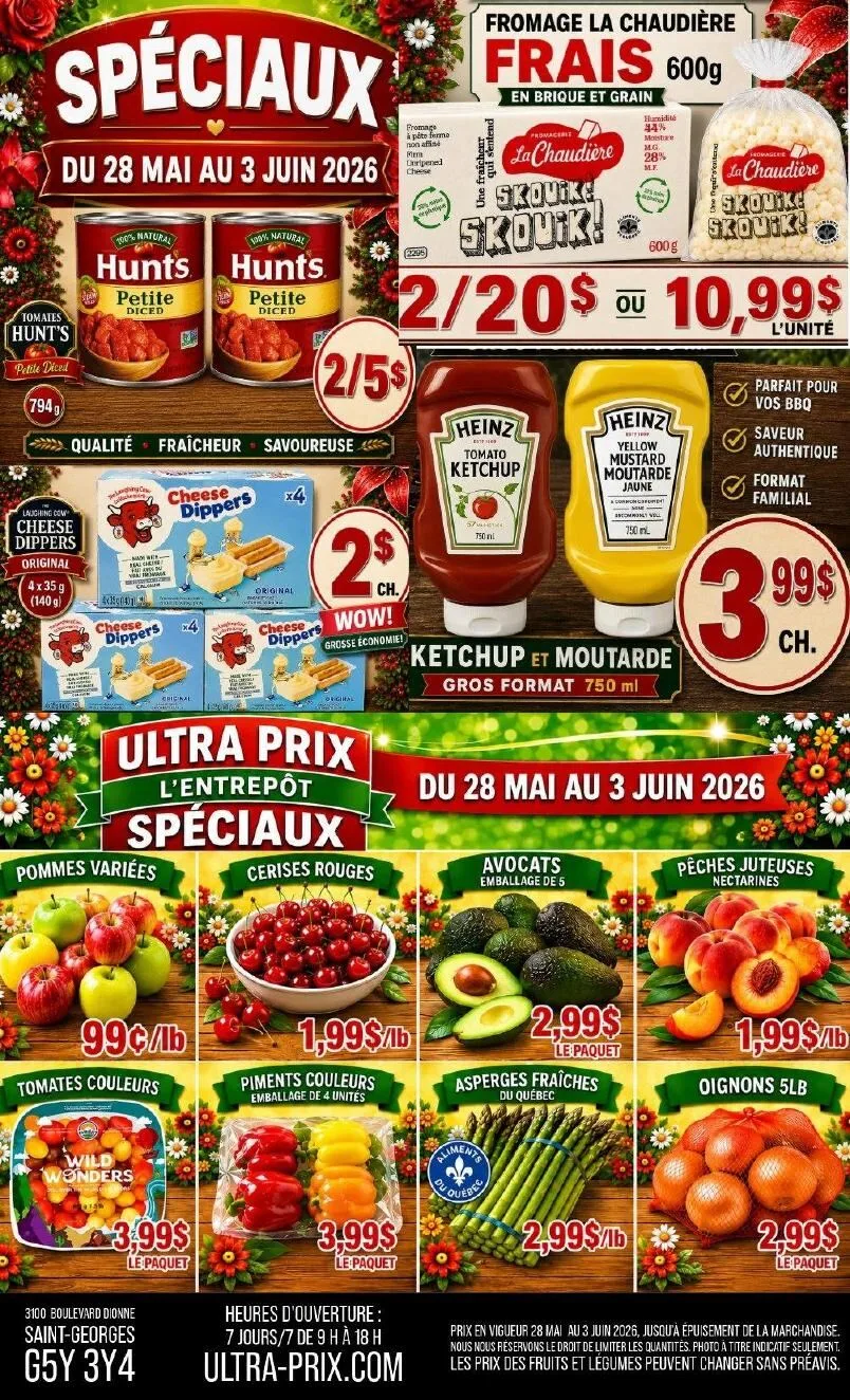 Page 2 de la Circulaire Ultra Prix L&rsquo;Entrepôt du 28 mai au 3 juin 2026
