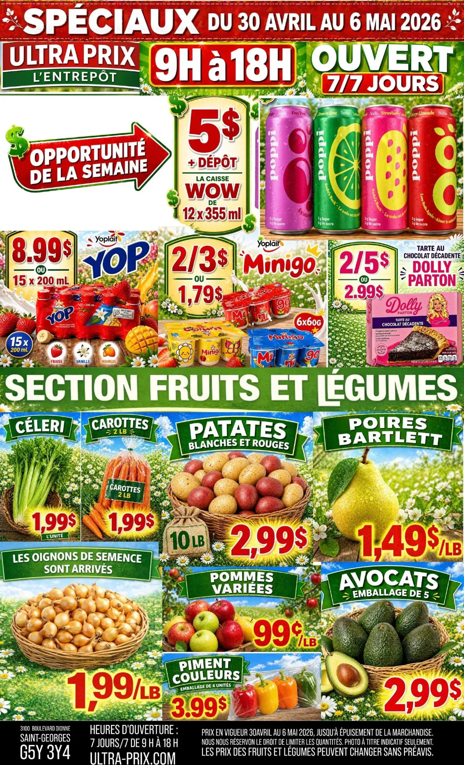 Page 2 de la Circulaire Ultra Prix L&rsquo;Entrepôt du 30 avril au 6 mai 2026
