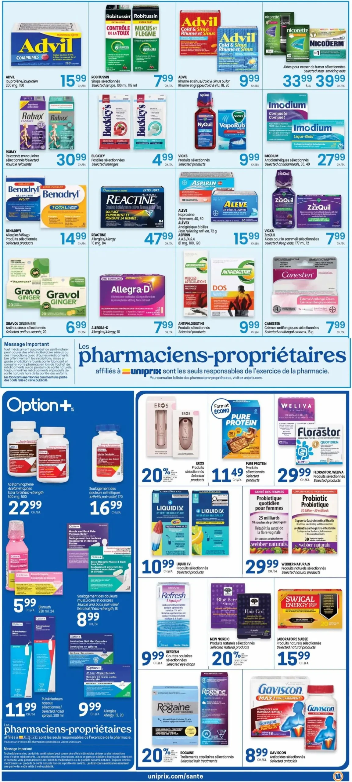 Page 3 de la Circulaire Uniprix du 17 au 23 septembre 2026