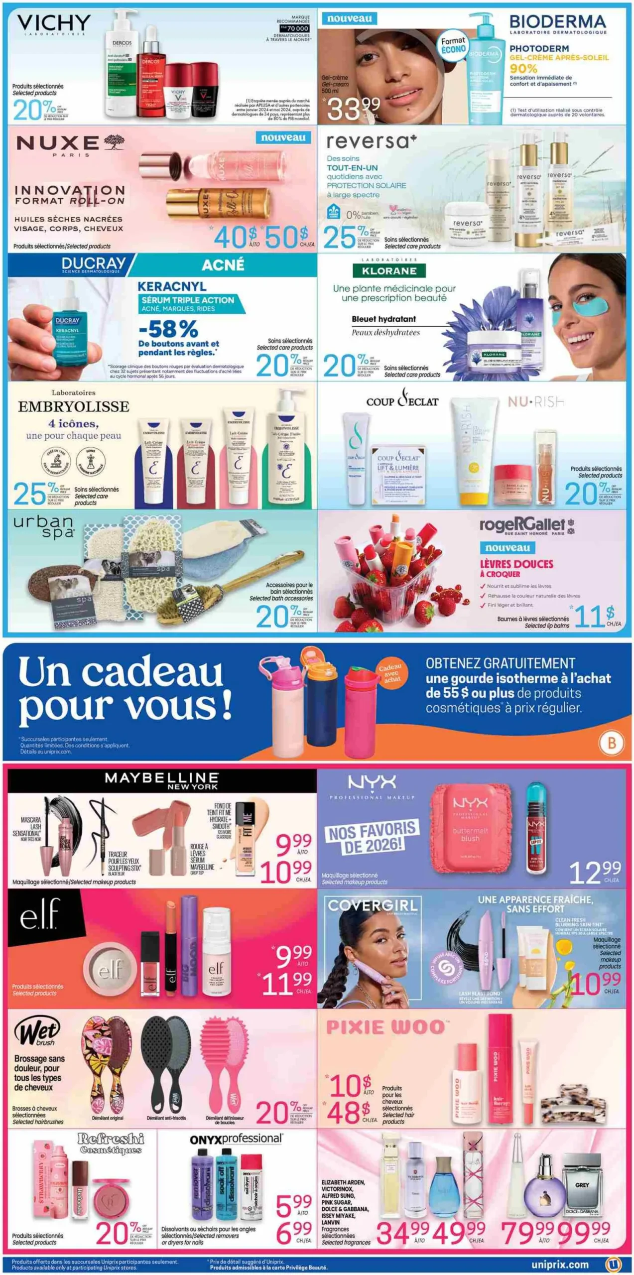 Page 4 de la Circulaire Uniprix du 18 au 24 juin 2026