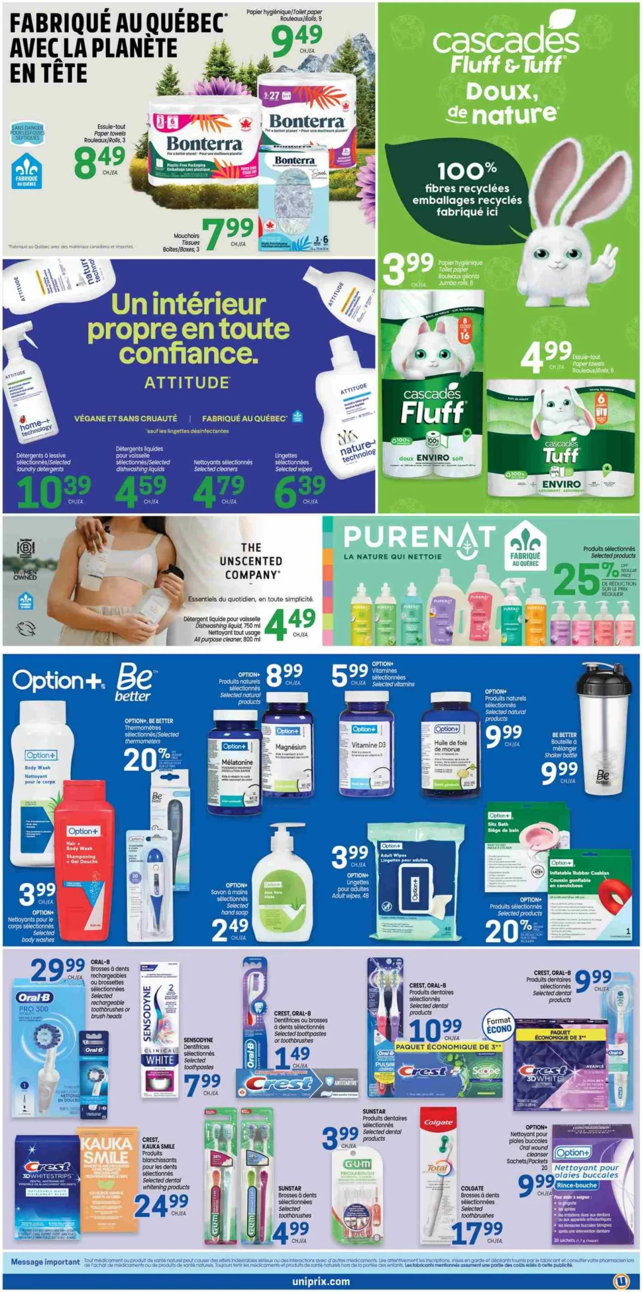 Page 6 de la Circulaire Uniprix du 23 au 29 avril 2026