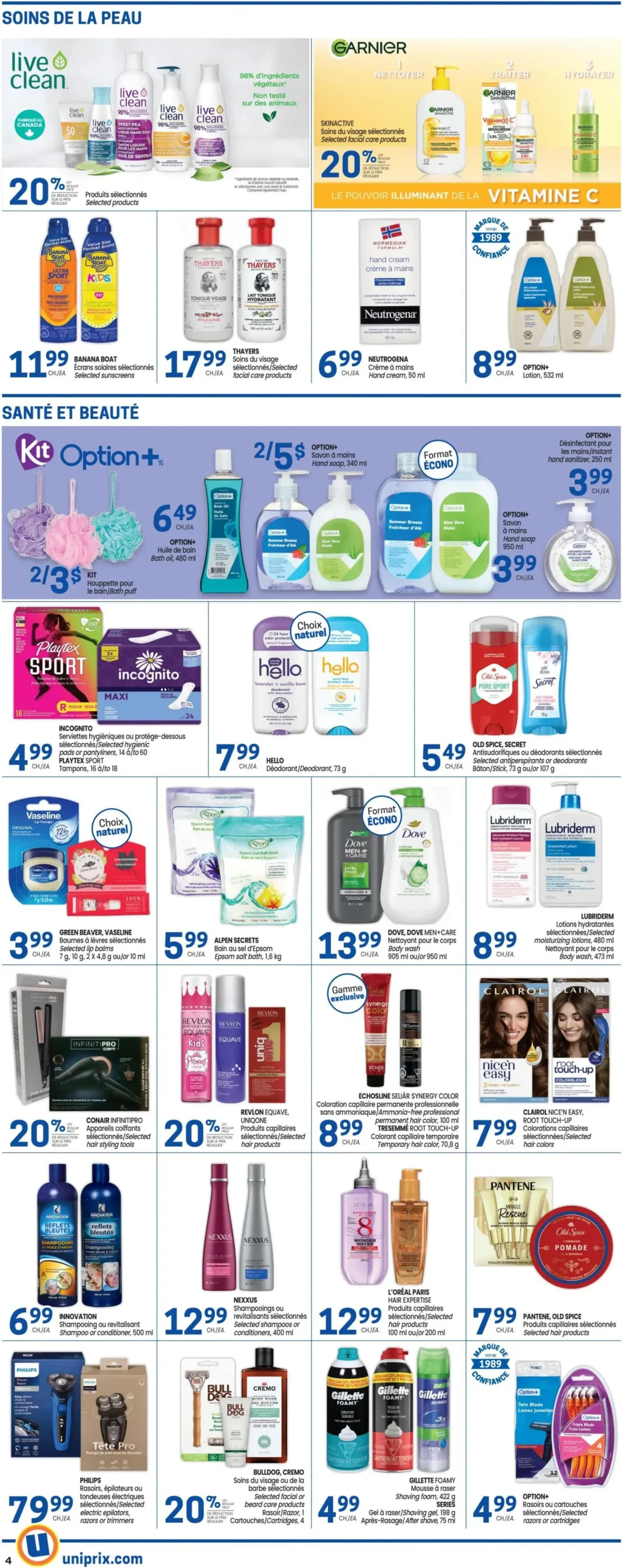 Page 6 de la Circulaire Uniprix du 25 au 31 décembre 2025