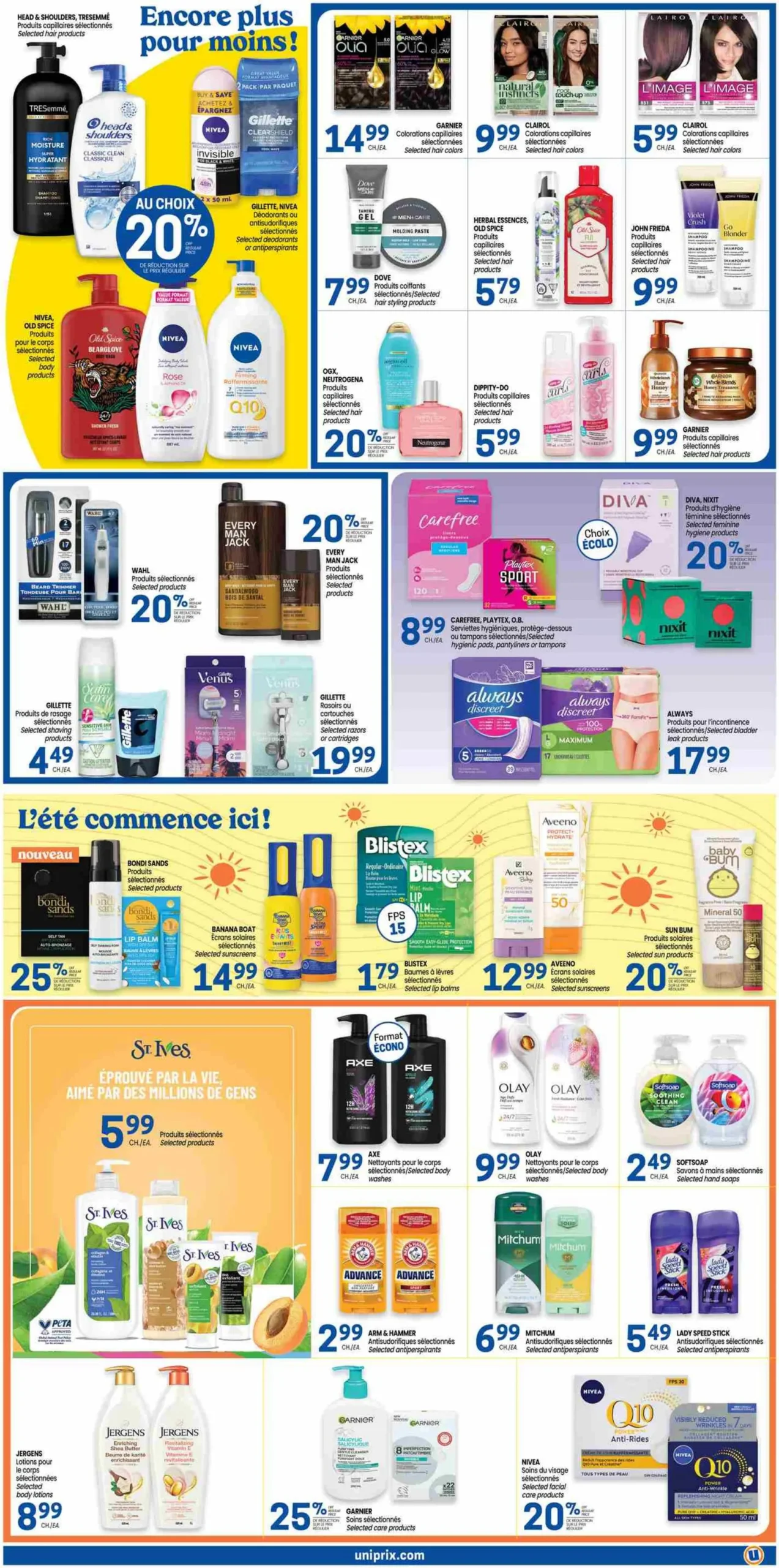 Page 5 de la Circulaire Uniprix du 30 avril au 6 mai 2026