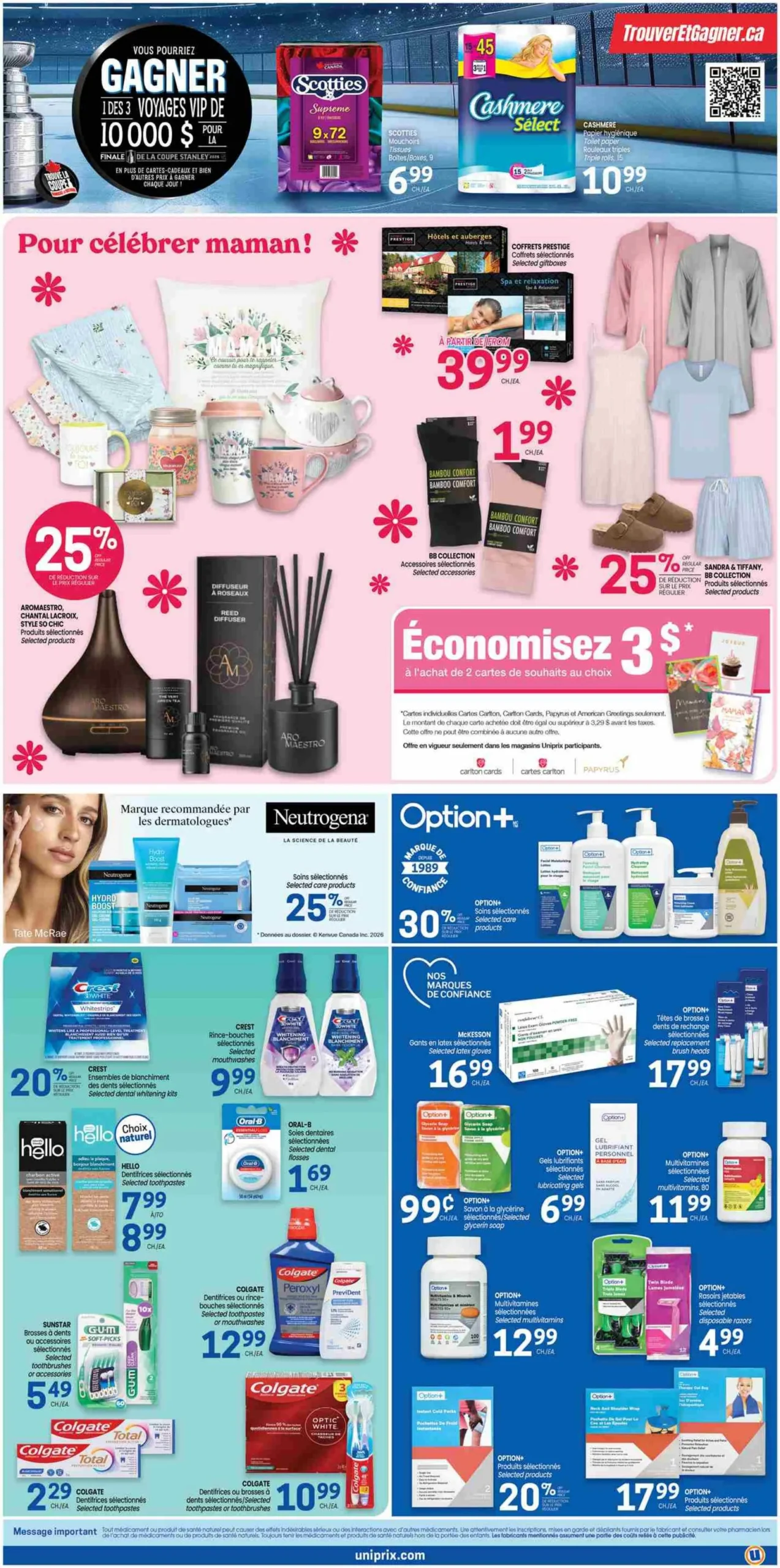 Page 6 de la Circulaire Uniprix du 30 avril au 6 mai 2026