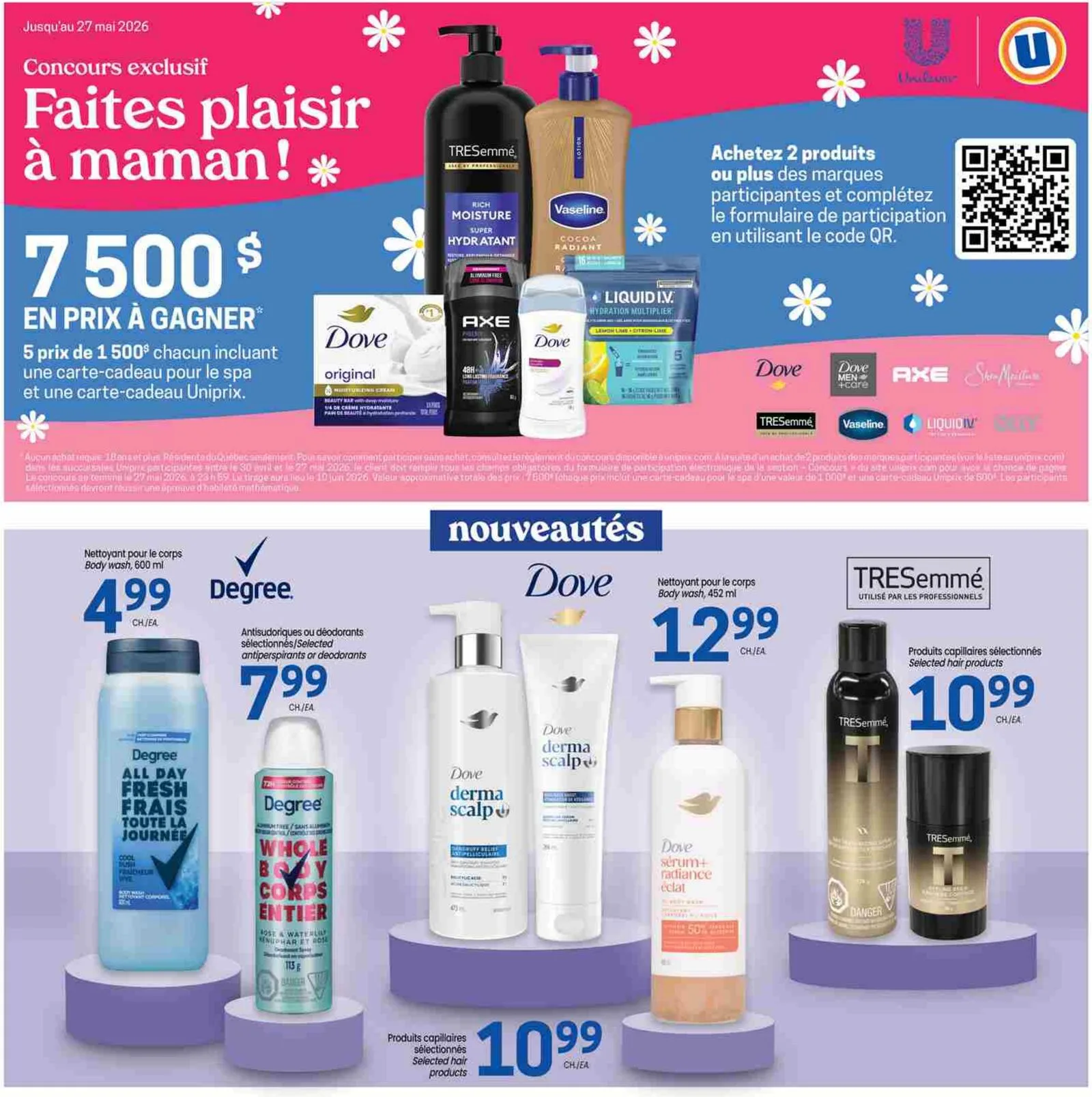 Page 7 de la Circulaire Uniprix du 30 avril au 6 mai 2026