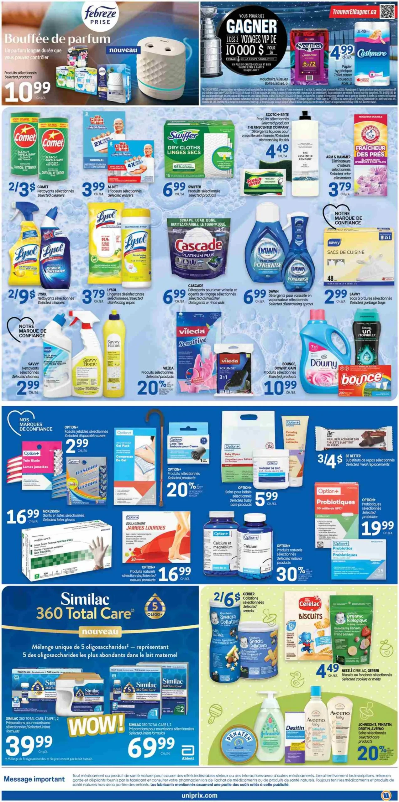 Page 7 de la Circulaire Uniprix du 9 au 15 avril 2026