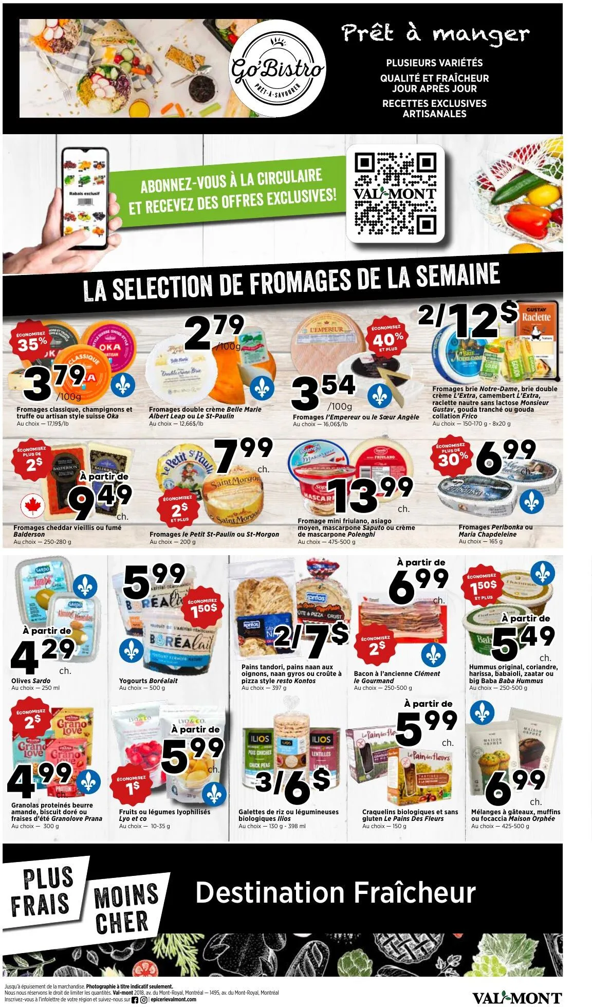 Page 3 de la Circulaire Val-Mont du 19 au 25 mars 2026