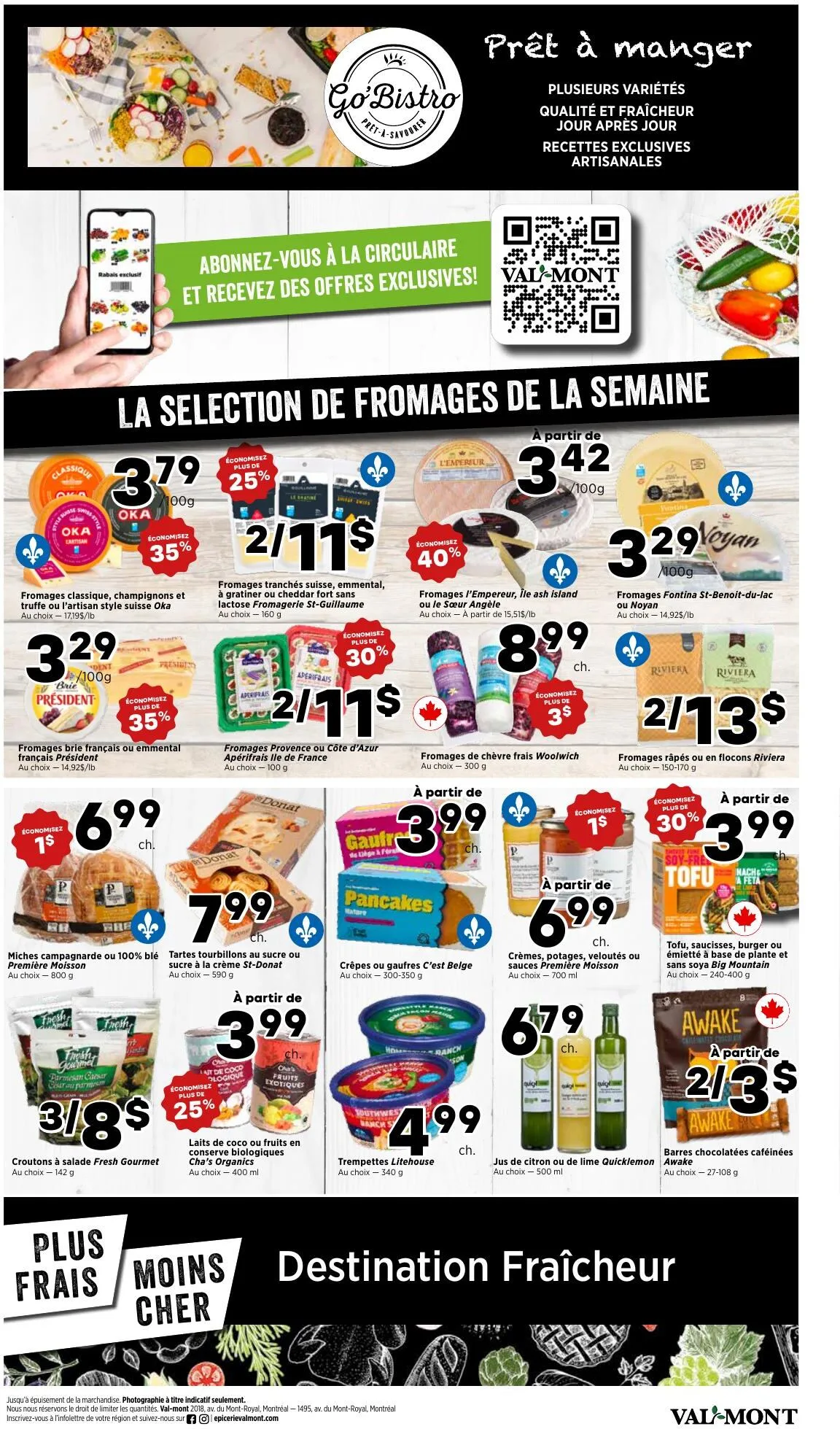 Page 3 de la Circulaire Val-Mont du 28 mai au 3 juin 2026