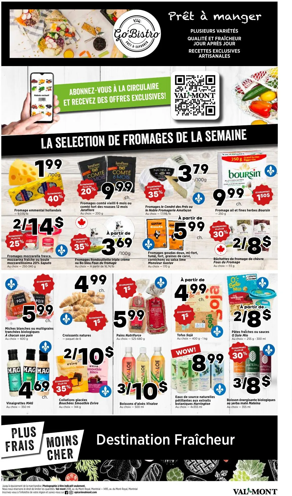Page 3 de la Circulaire Val-Mont du 30 juillet au 5 août 2026