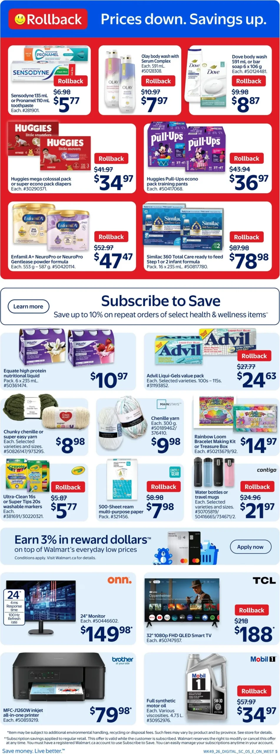 Page 5 de la Circulaire Walmart du 1 au 7 janvier 2026