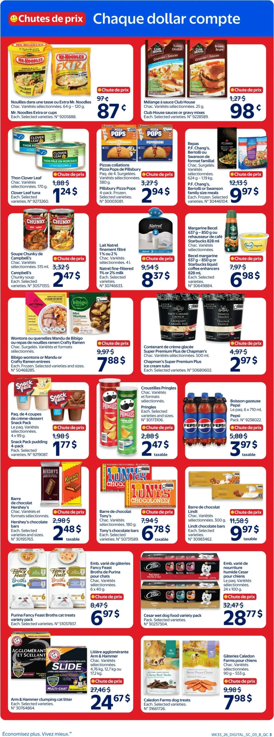 Page 3 de la Circulaire Walmart du 10 au 16 septembre 2026