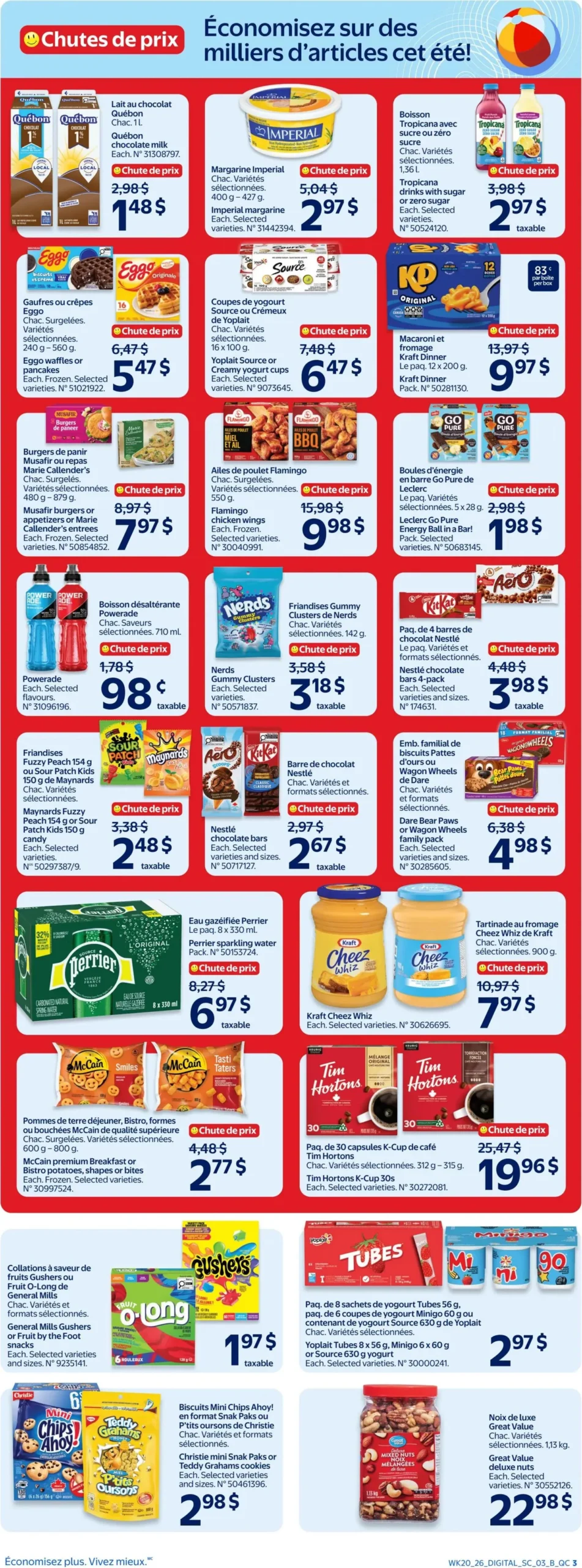 Page 3 de la Circulaire Walmart du 11 au 17 juin 2026
