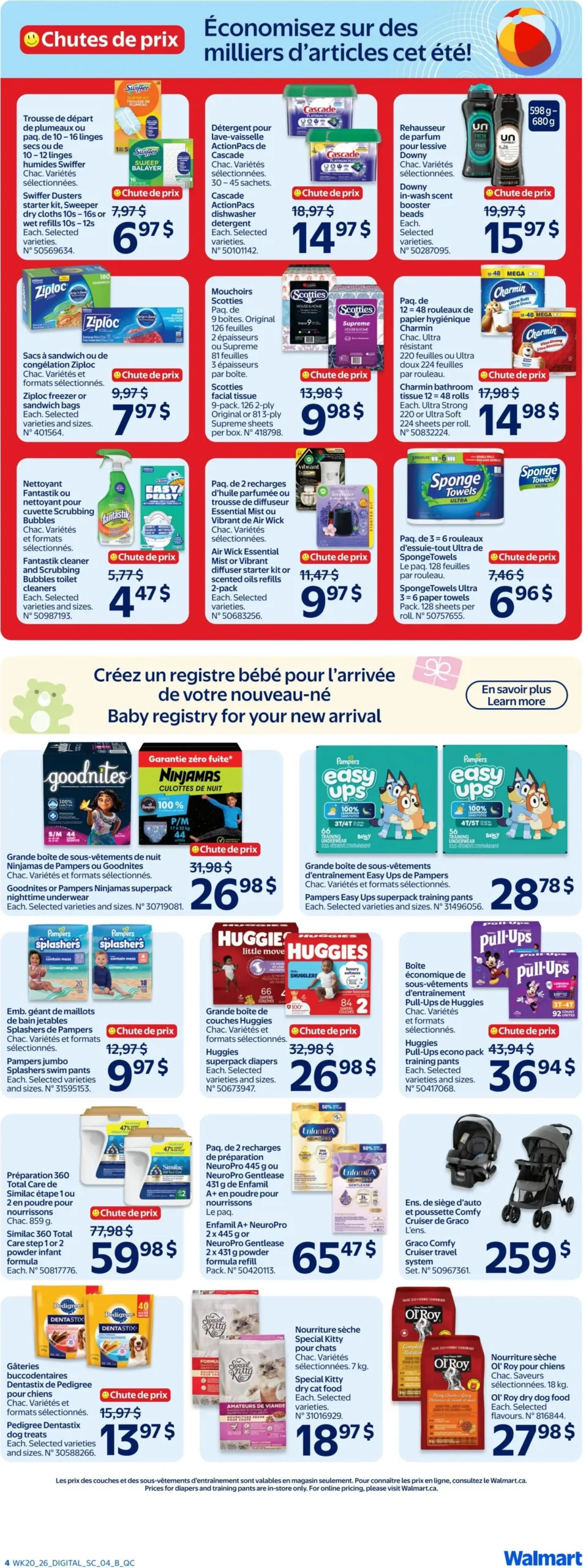 Page 4 de la Circulaire Walmart du 11 au 17 juin 2026