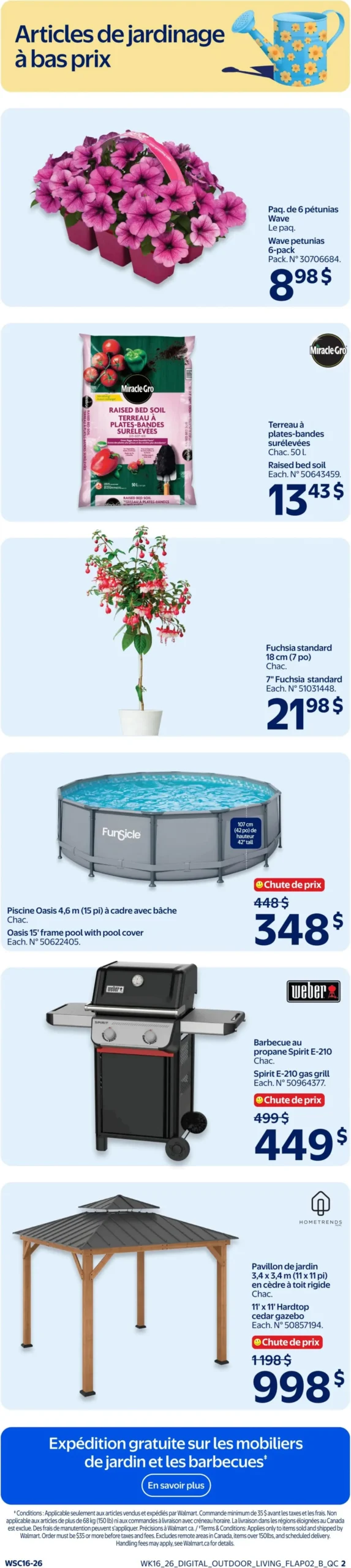 Page 3 de la Circulaire Walmart du 14 au 20 mai 2026