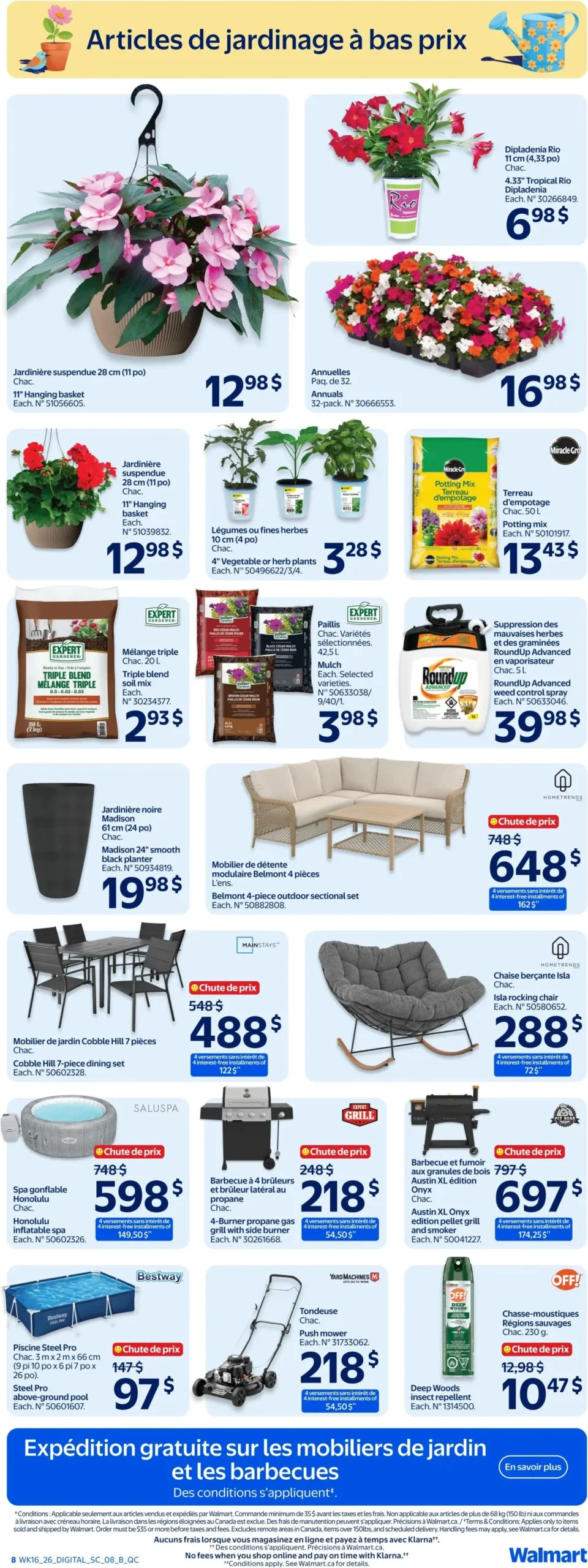 Page 10 de la Circulaire Walmart du 14 au 20 mai 2026