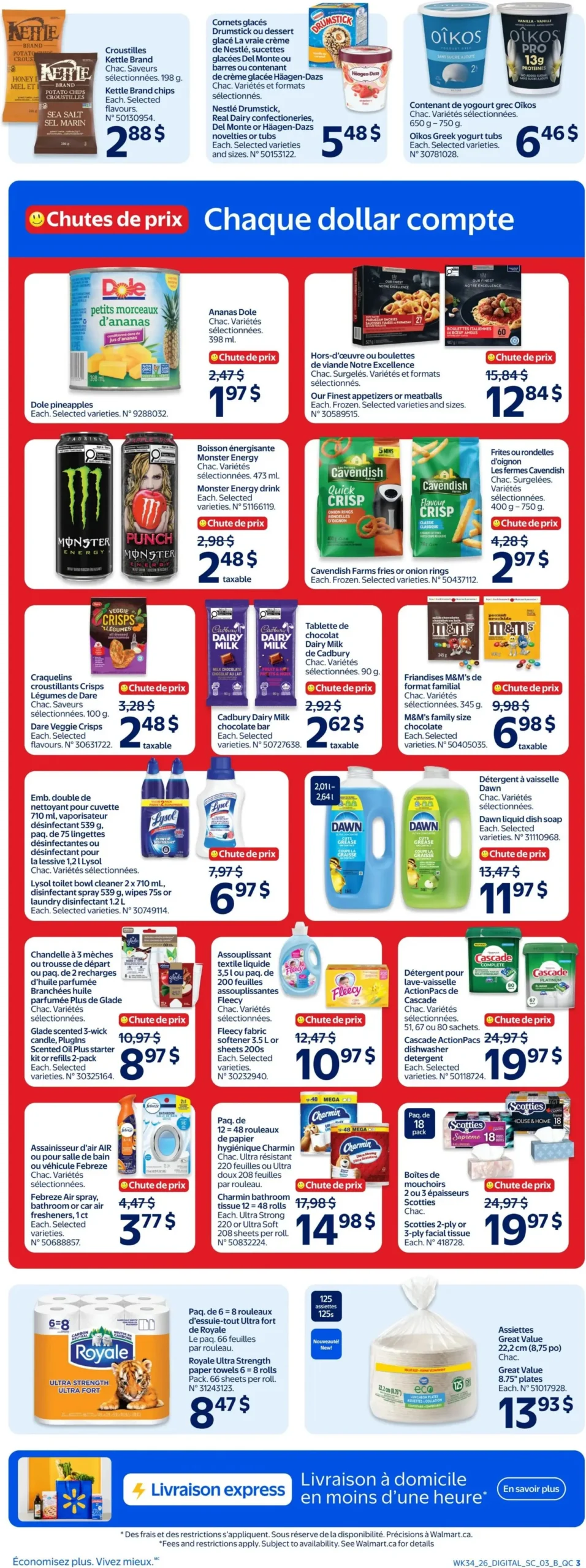Page 3 de la Circulaire Walmart du 17 au 23 septembre 2026