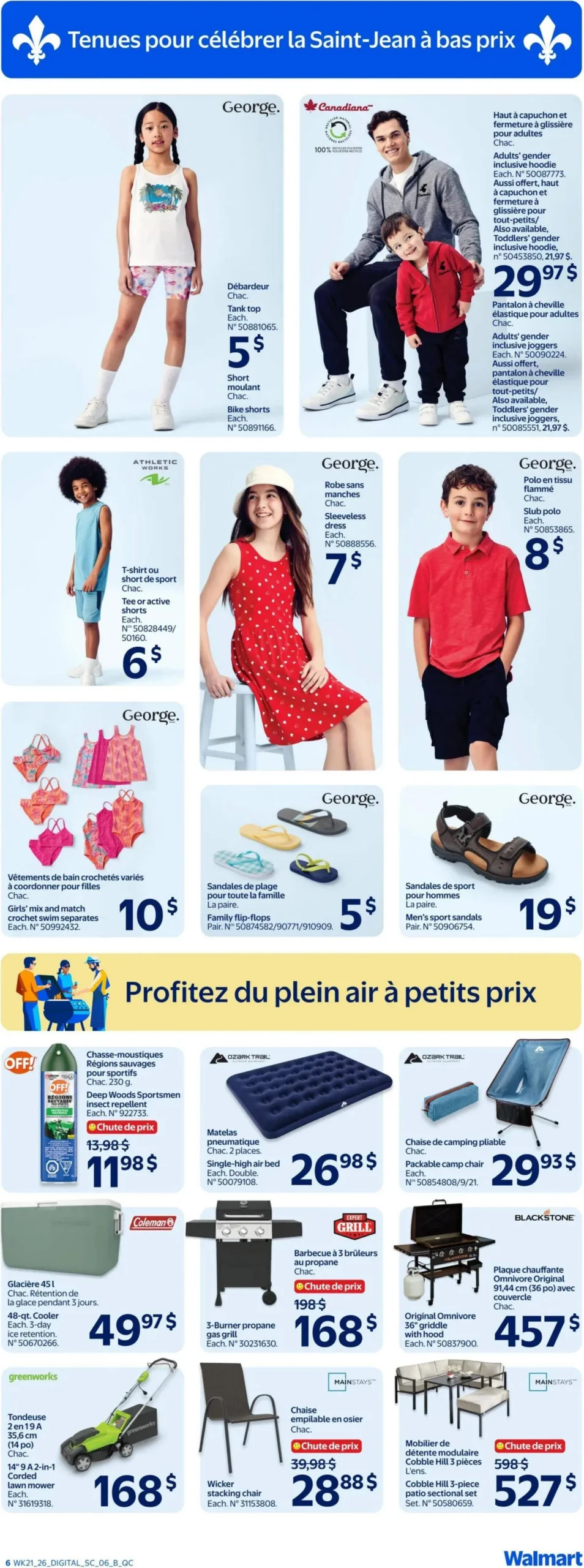 Page 6 de la Circulaire Walmart du 18 au 24 juin 2026