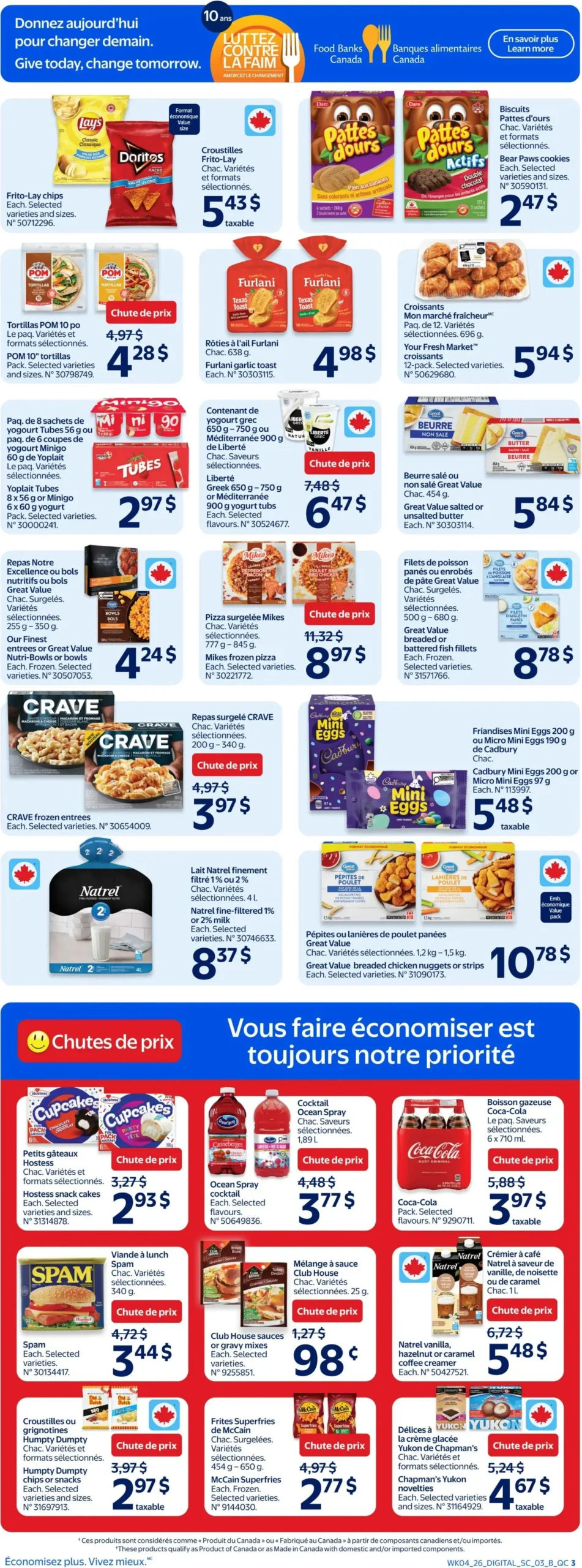 Page 5 de la Circulaire Walmart du 19 au 25 février 2026