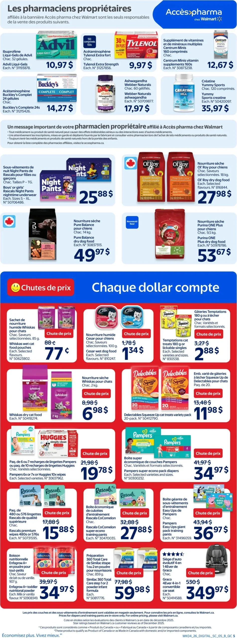 Page 7 de la Circulaire Walmart du 19 au 25 février 2026