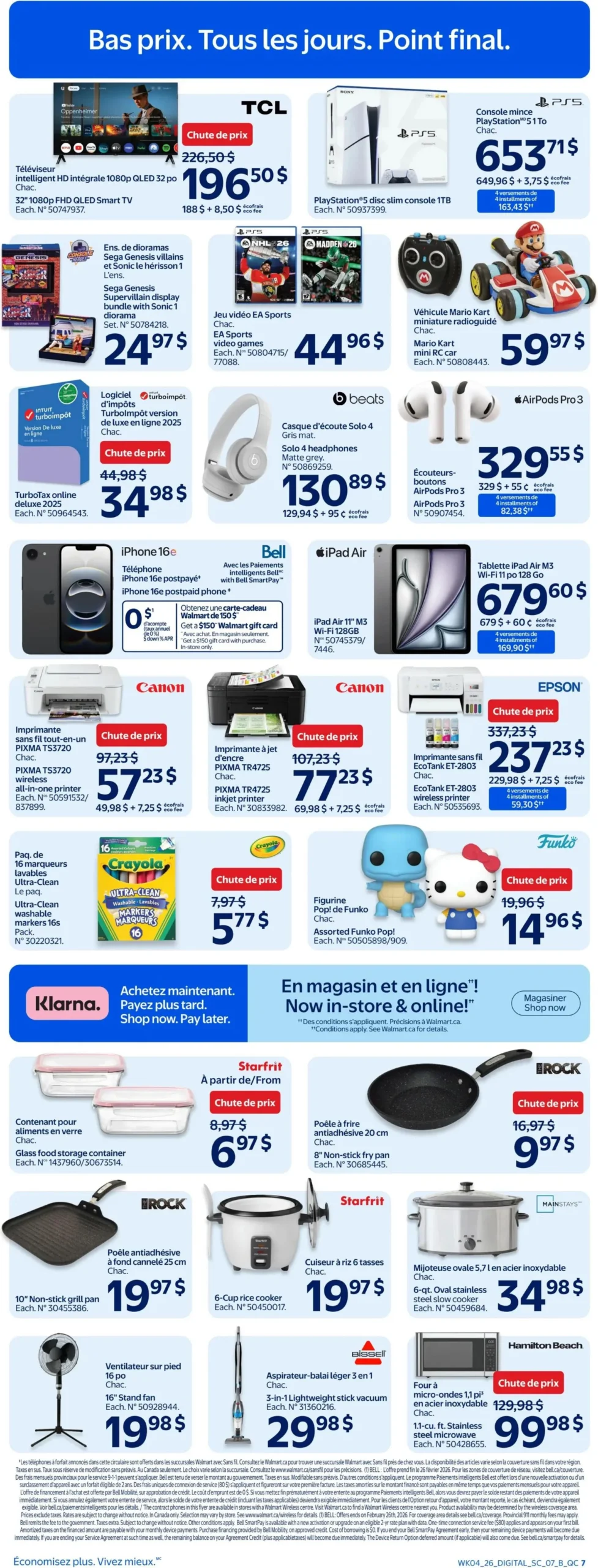 Page 9 de la Circulaire Walmart du 19 au 25 février 2026