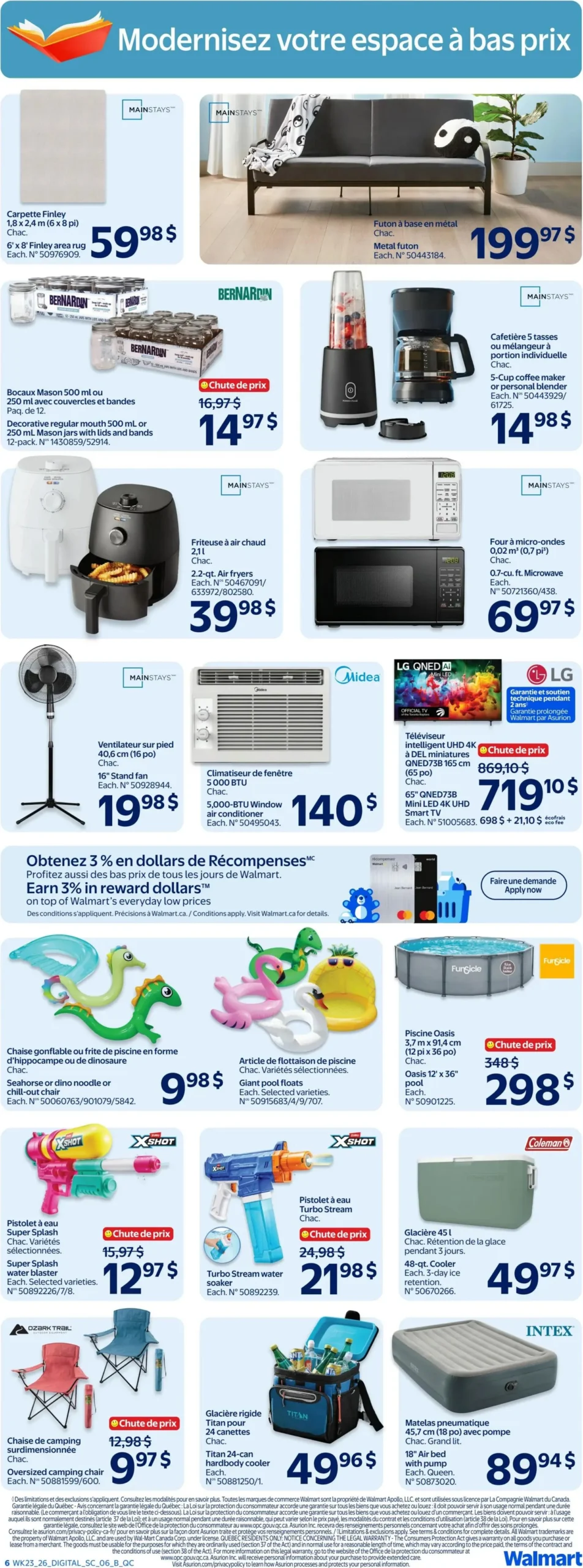 Page 6 de la Circulaire Walmart du 2 au 8 juillet 2026