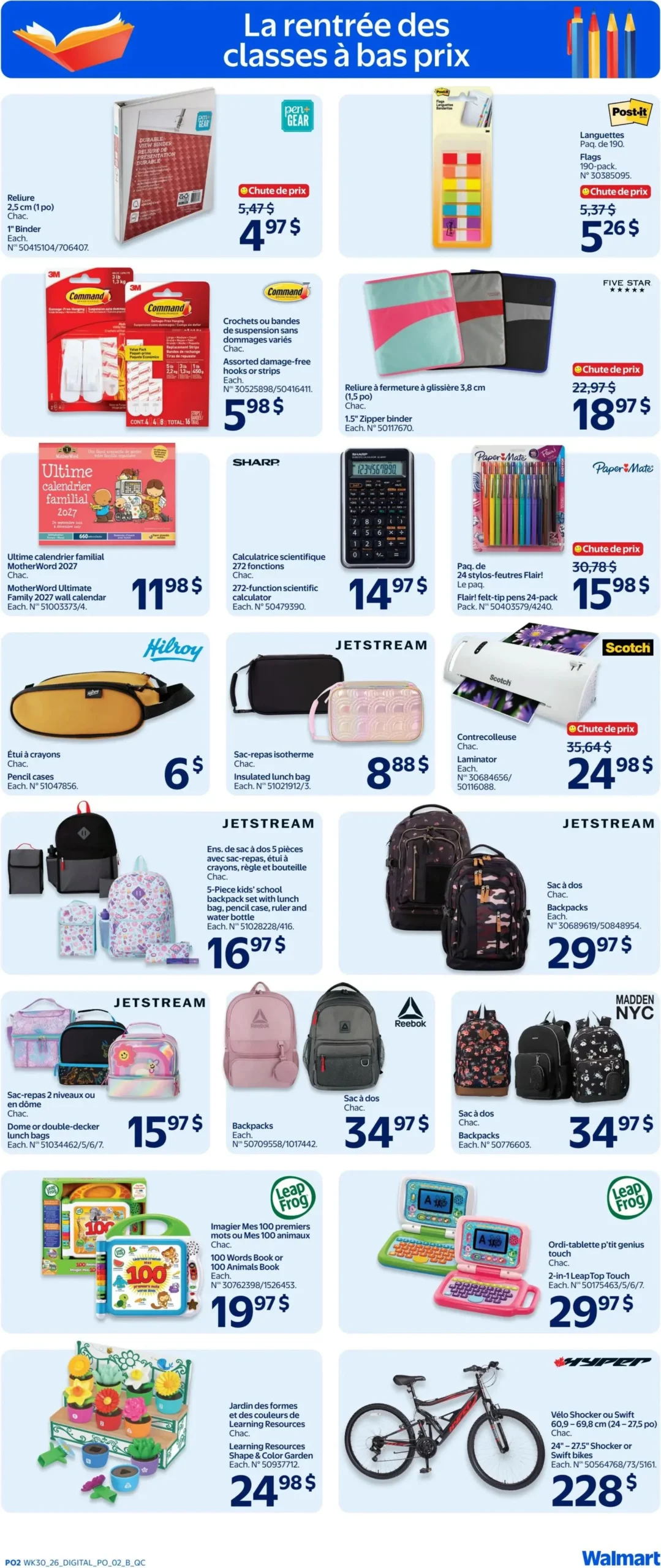 Page 6 de la Circulaire Walmart du 20 au 26 août 2026