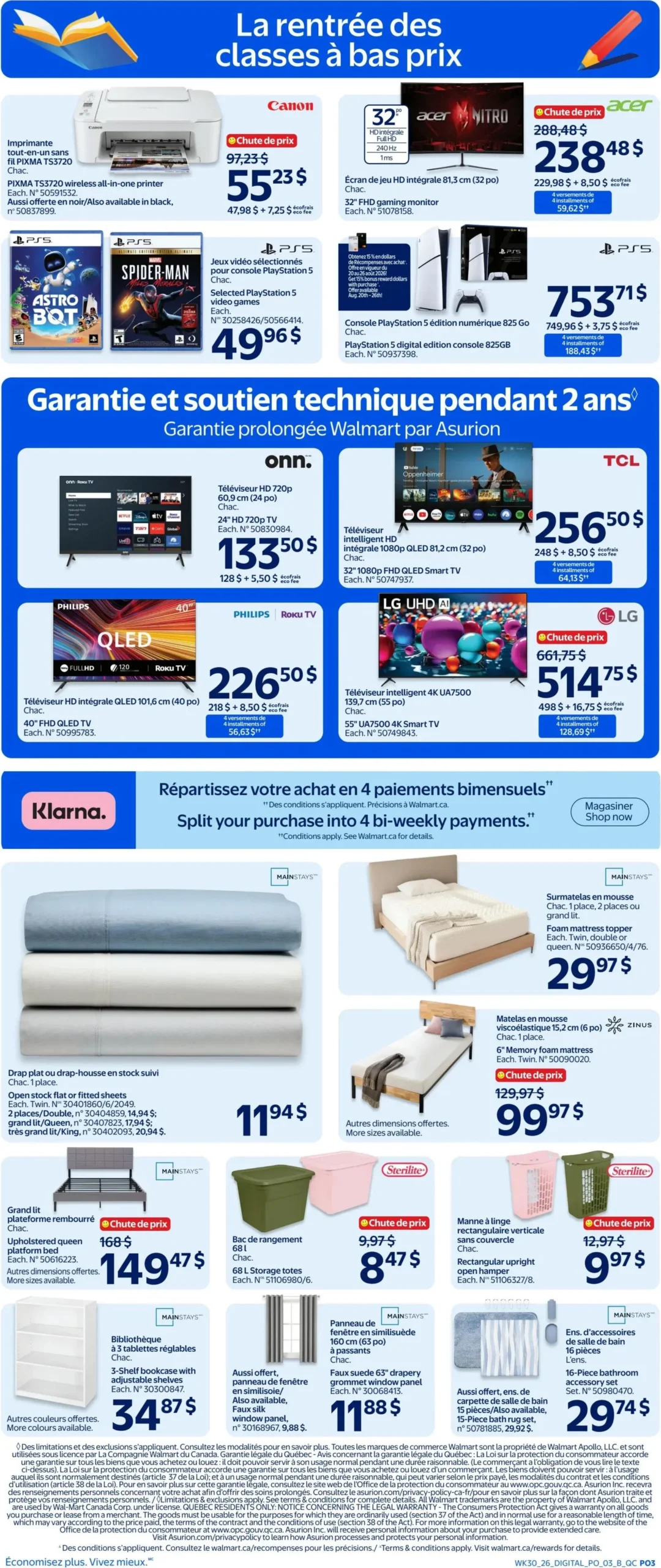 Page 7 de la Circulaire Walmart du 20 au 26 août 2026