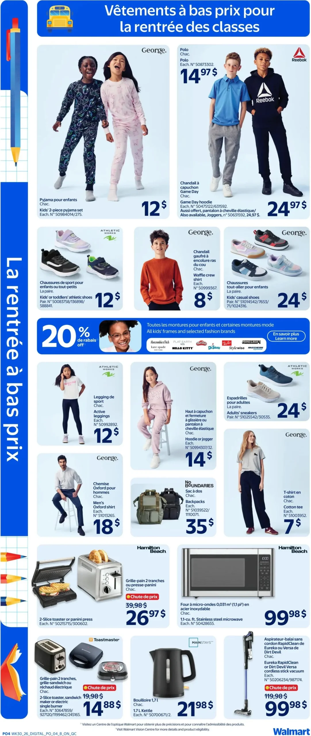 Page 8 de la Circulaire Walmart du 20 au 26 août 2026
