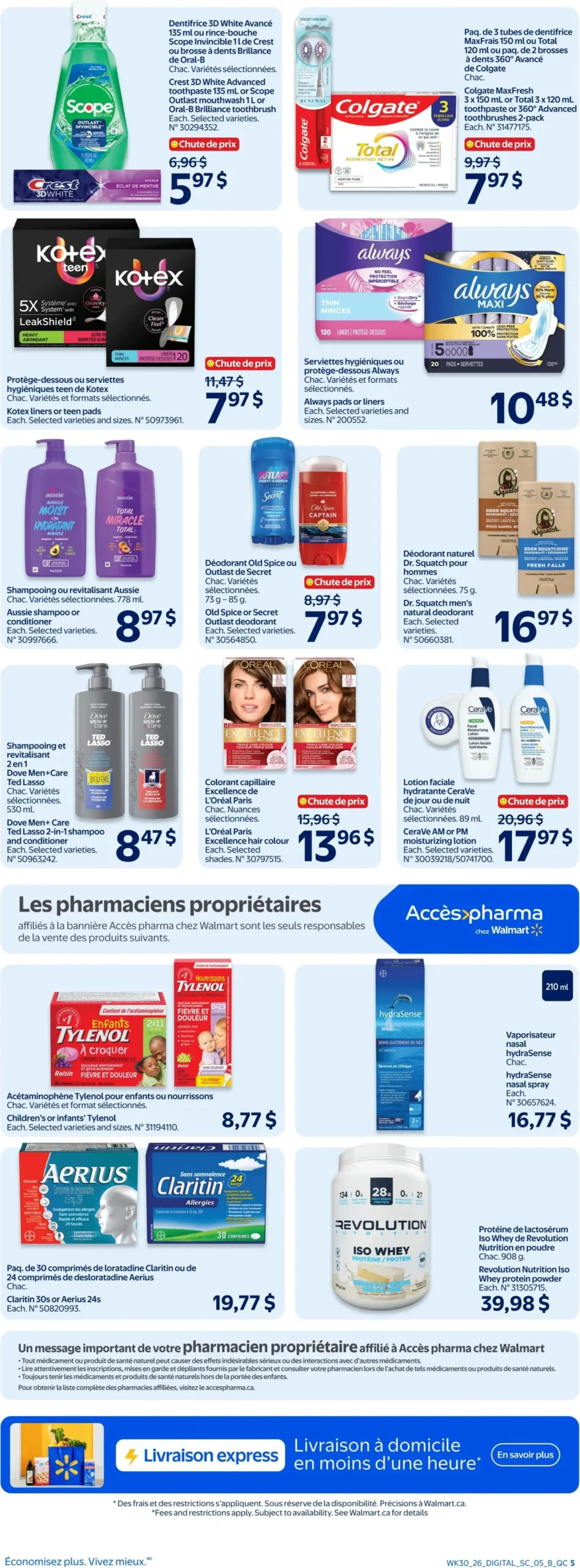 Page 9 de la Circulaire Walmart du 20 au 26 août 2026