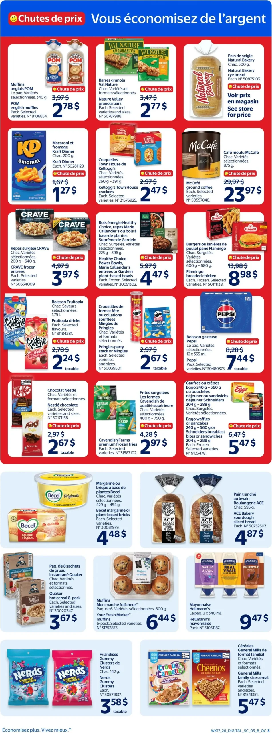 Page 3 de la Circulaire Walmart du 21 au 27 mai 2026