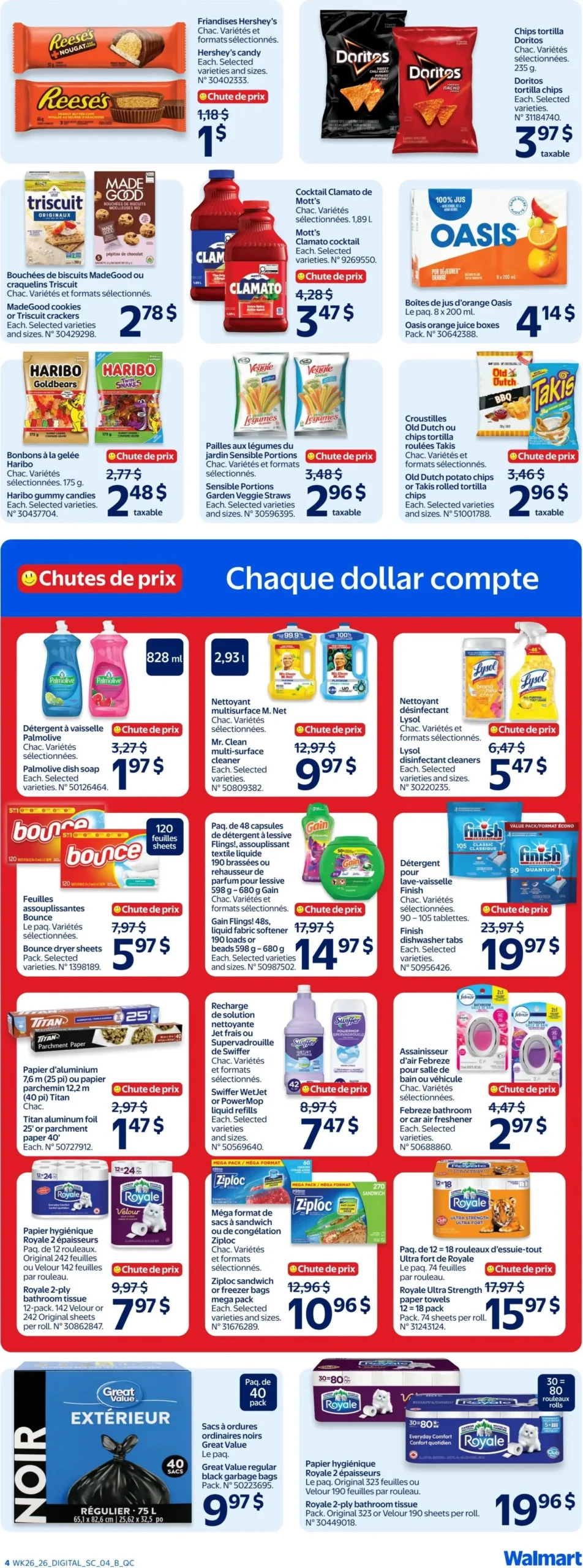 Page 4 de la Circulaire Walmart du 23 au 29 juillet 2026