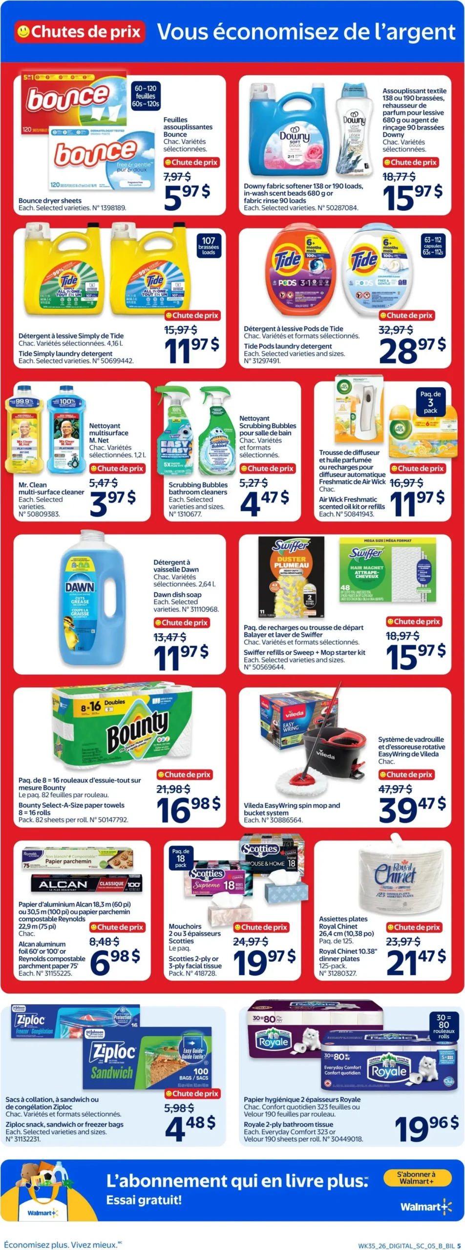 Page 5 de la Circulaire Walmart du 24 au 30 septembre 2026
