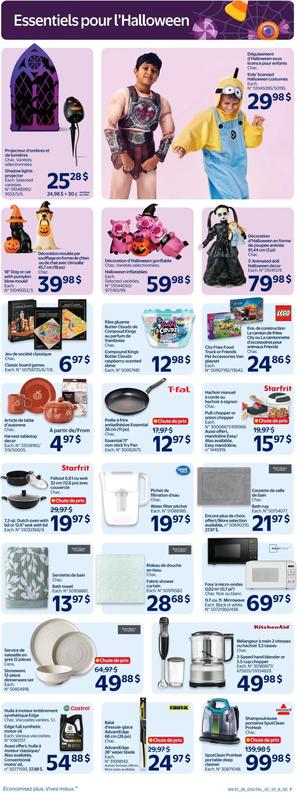 Page 7 de la Circulaire Walmart du 24 au 30 septembre 2026