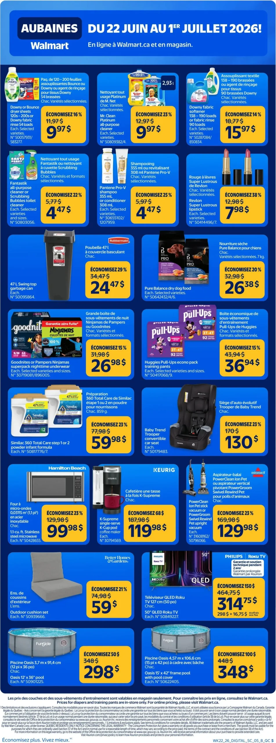 Page 7 de la Circulaire Walmart du 25 juin au 1 juillet 2026