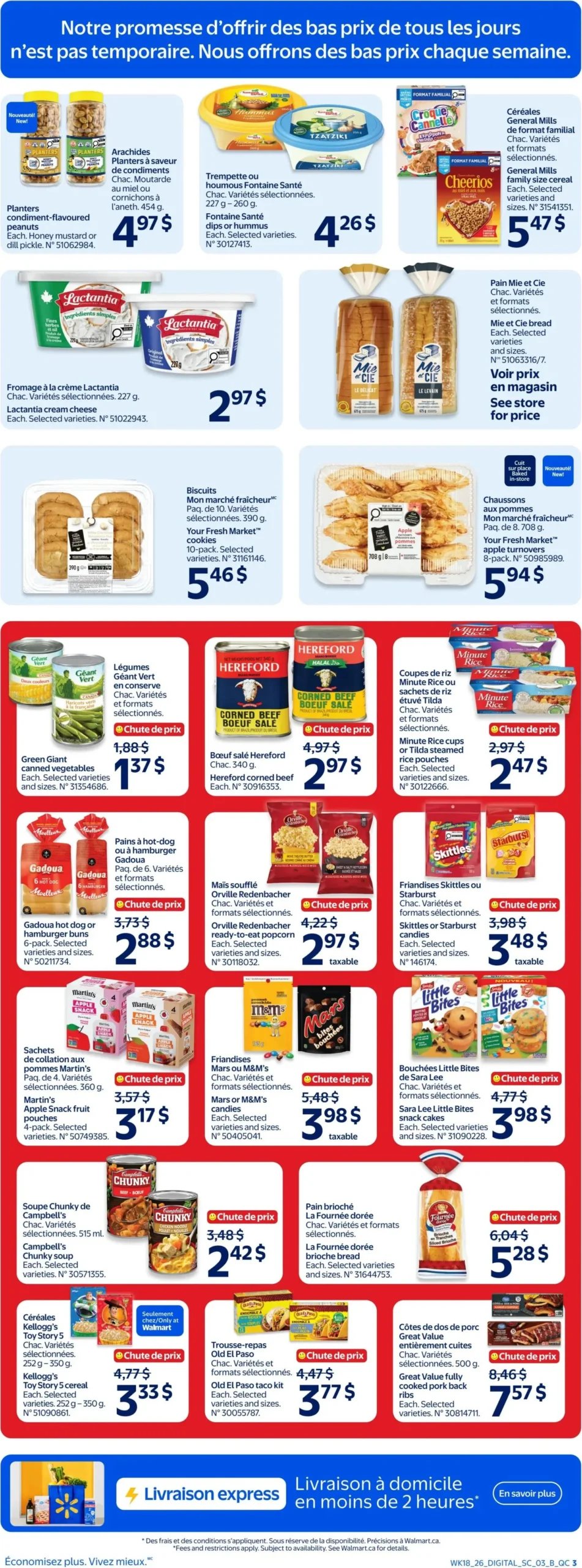 Page 3 de la Circulaire Walmart du 28 mai au 3 juin 2026