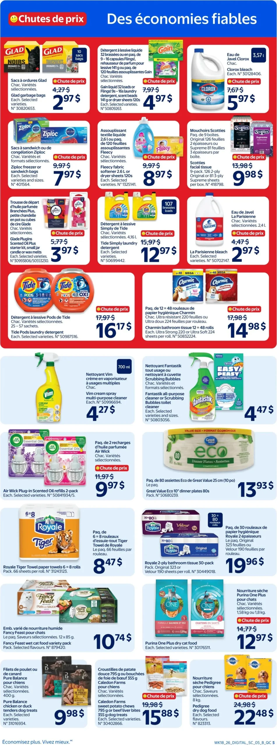 Page 5 de la Circulaire Walmart du 28 mai au 3 juin 2026