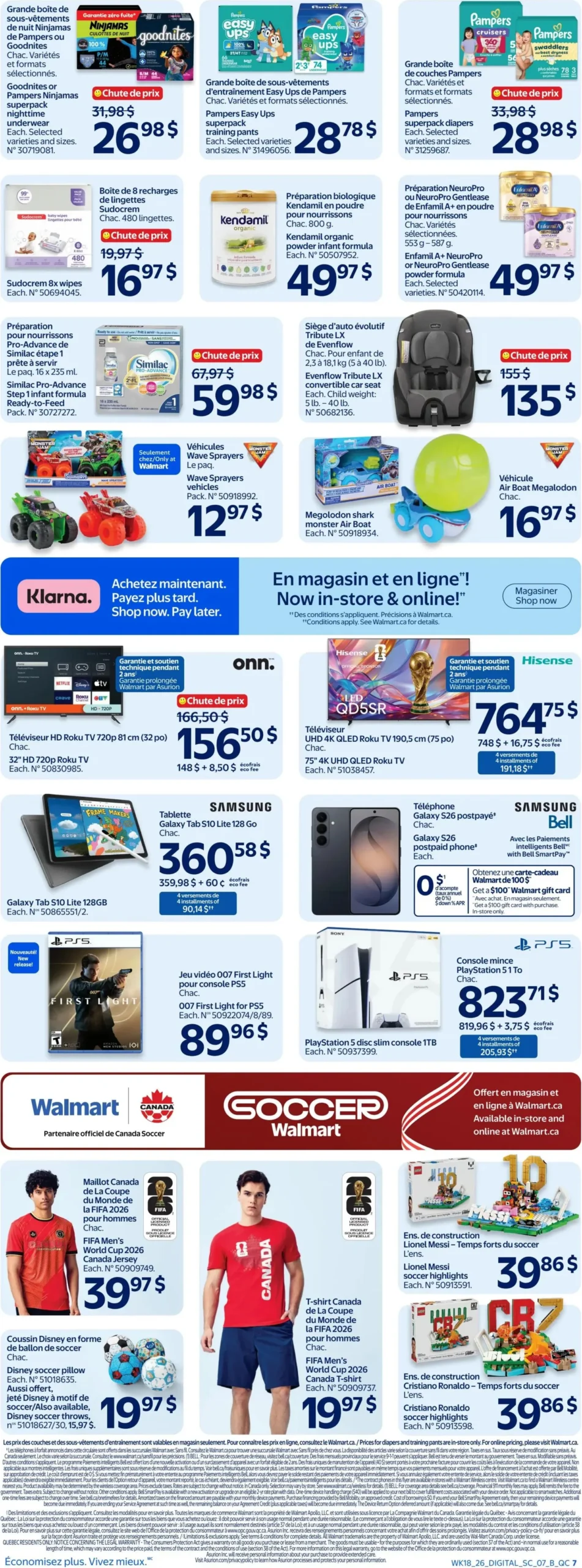 Page 7 de la Circulaire Walmart du 28 mai au 3 juin 2026