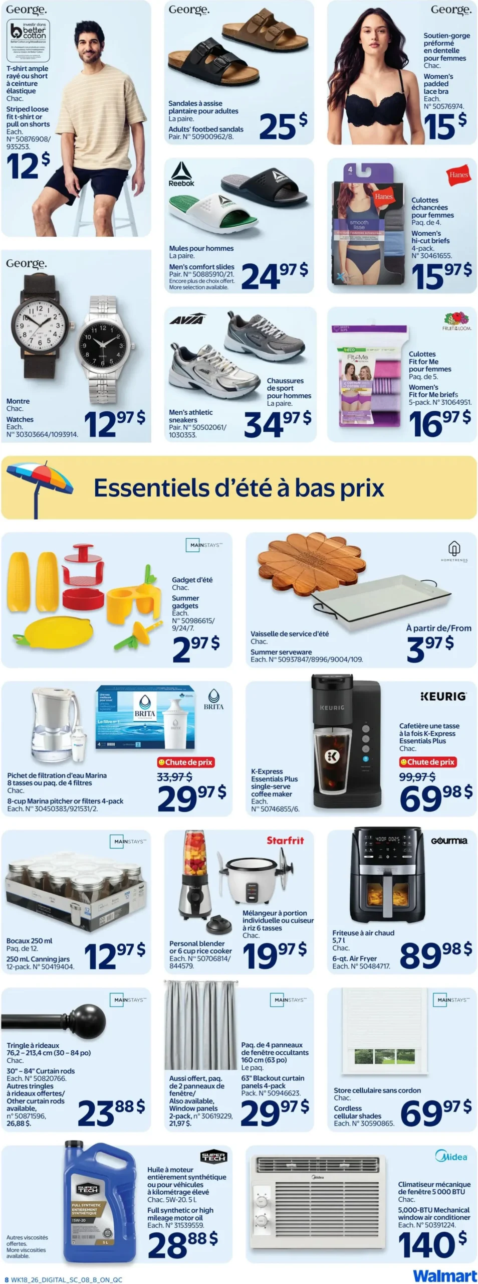 Page 8 de la Circulaire Walmart du 28 mai au 3 juin 2026