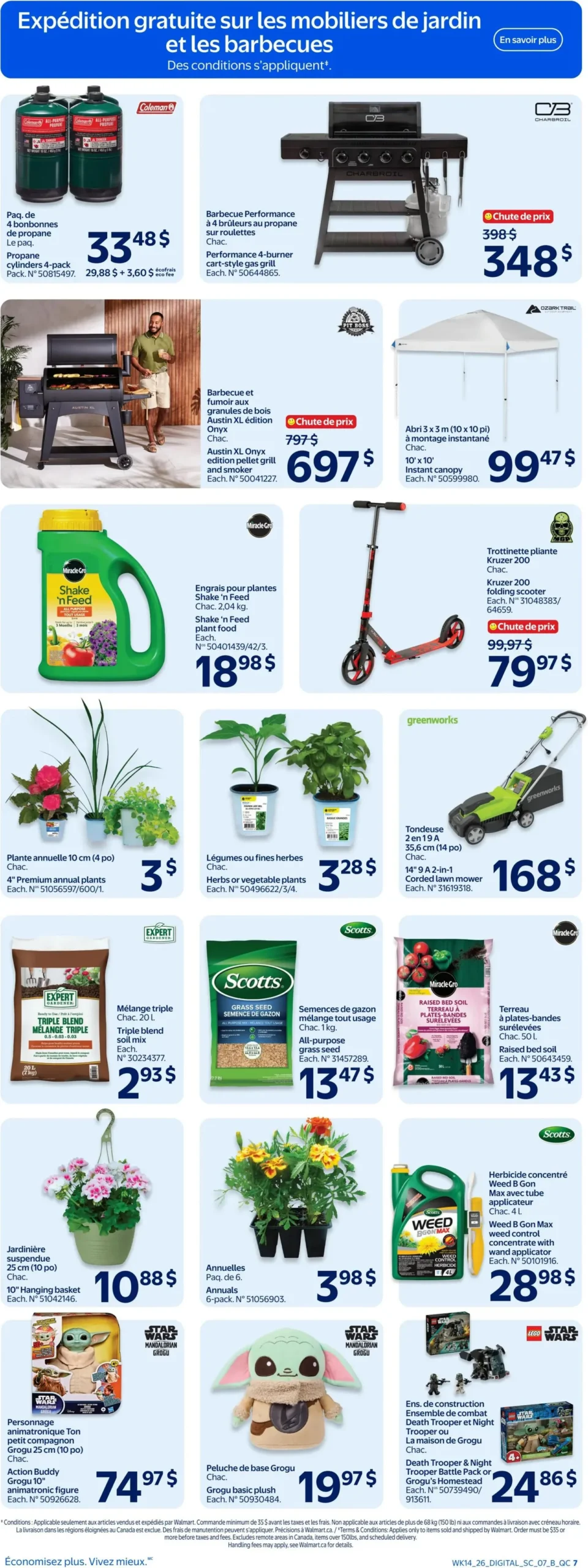 Page 7 de la Circulaire Walmart du 30 avril au 6 mai 2026