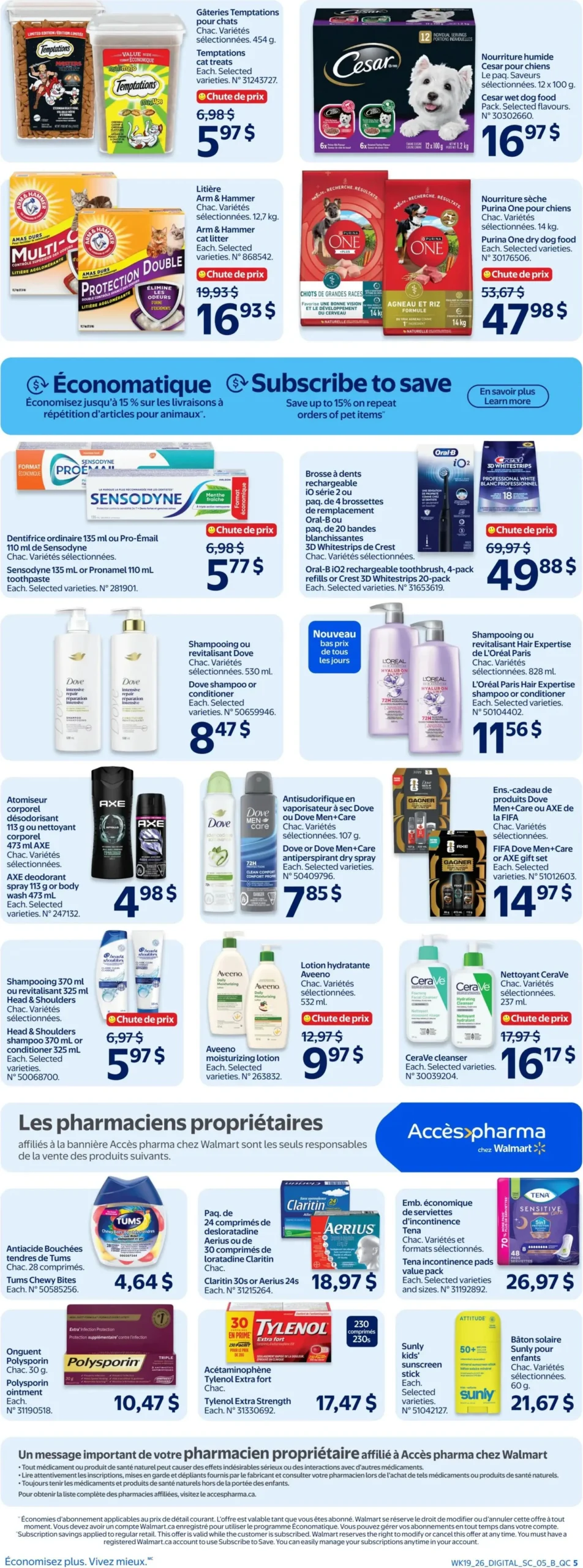 Page 5 de la Circulaire Walmart du 4 au 10 juin 2026