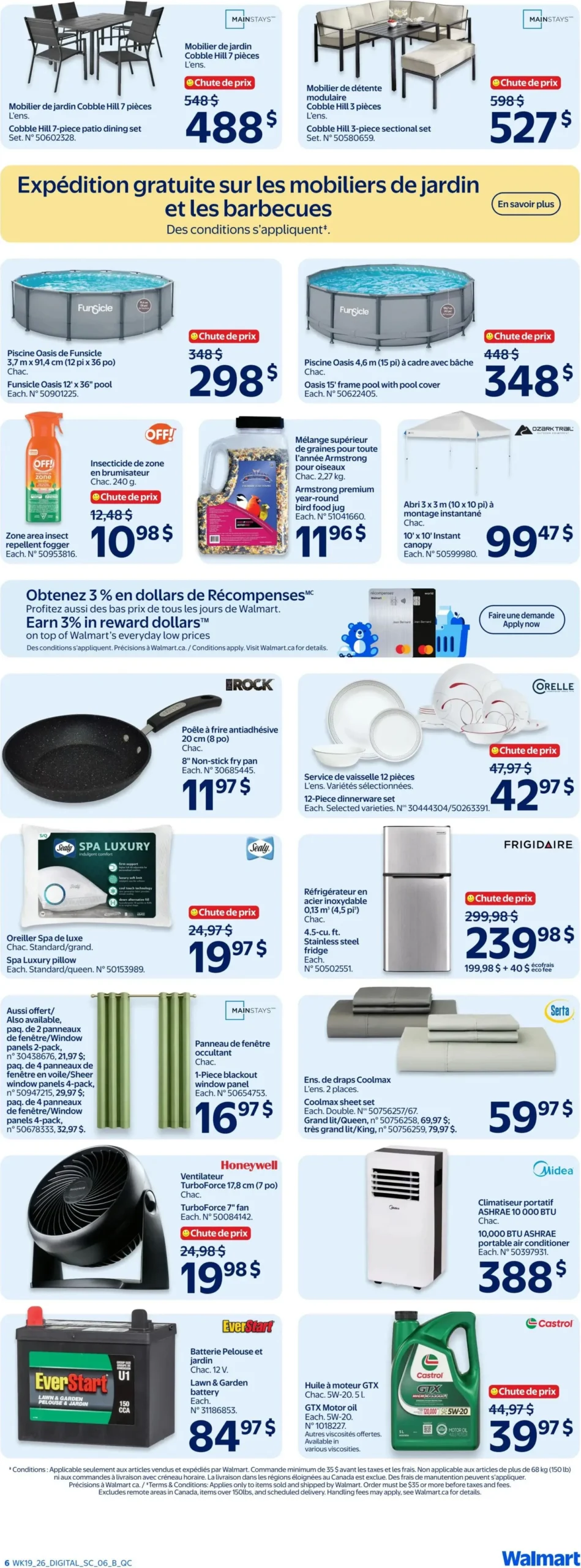 Page 6 de la Circulaire Walmart du 4 au 10 juin 2026