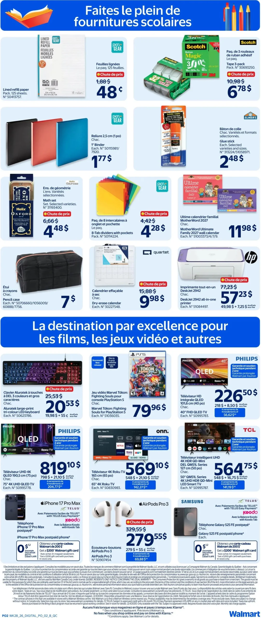 Page 6 de la Circulaire Walmart du 6 au 12 août 2026