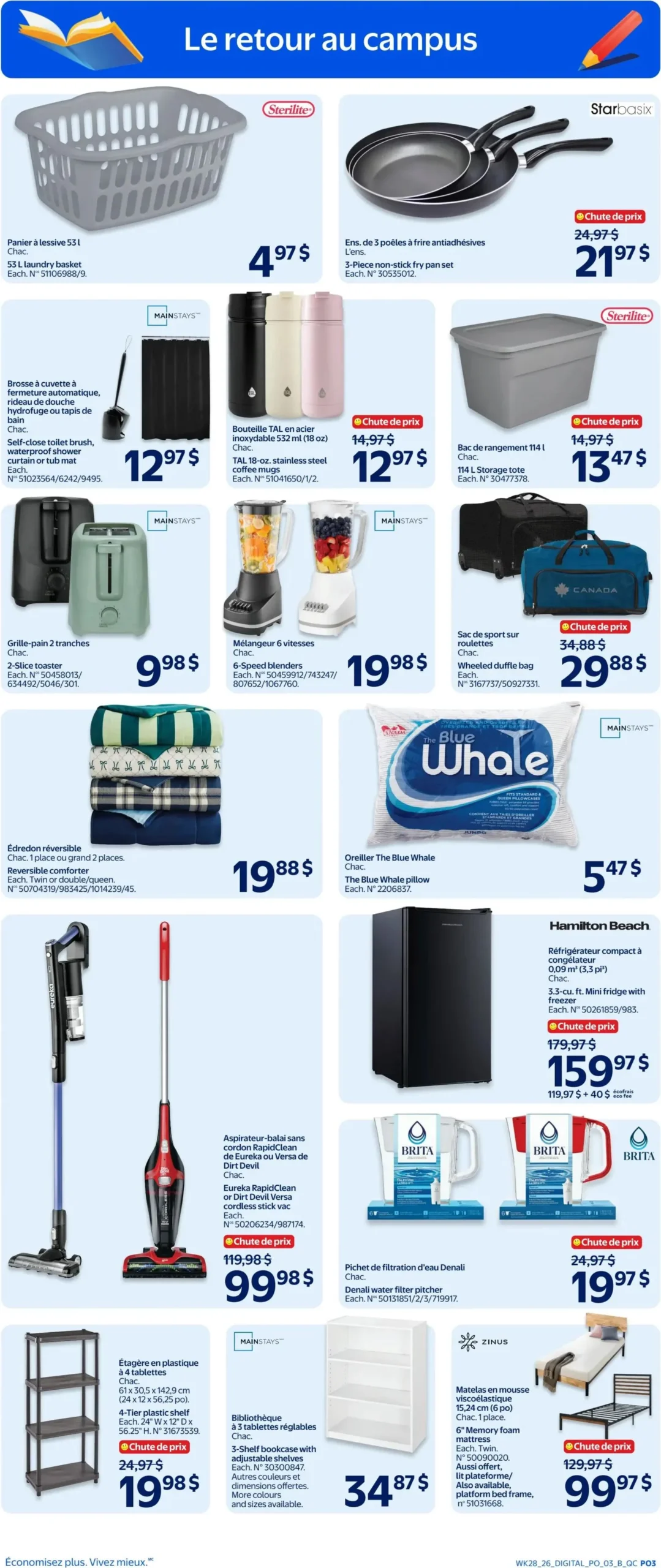 Page 7 de la Circulaire Walmart du 6 au 12 août 2026