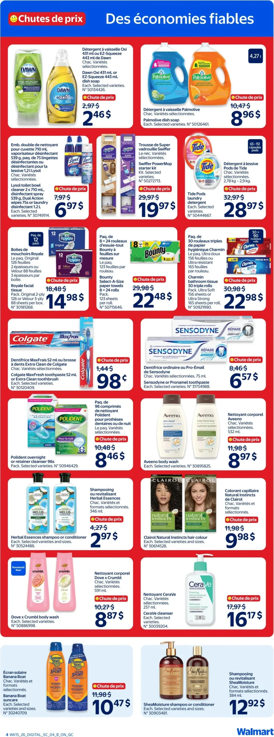 Page 4 de la Circulaire Walmart du 7 au 13 mai 2026