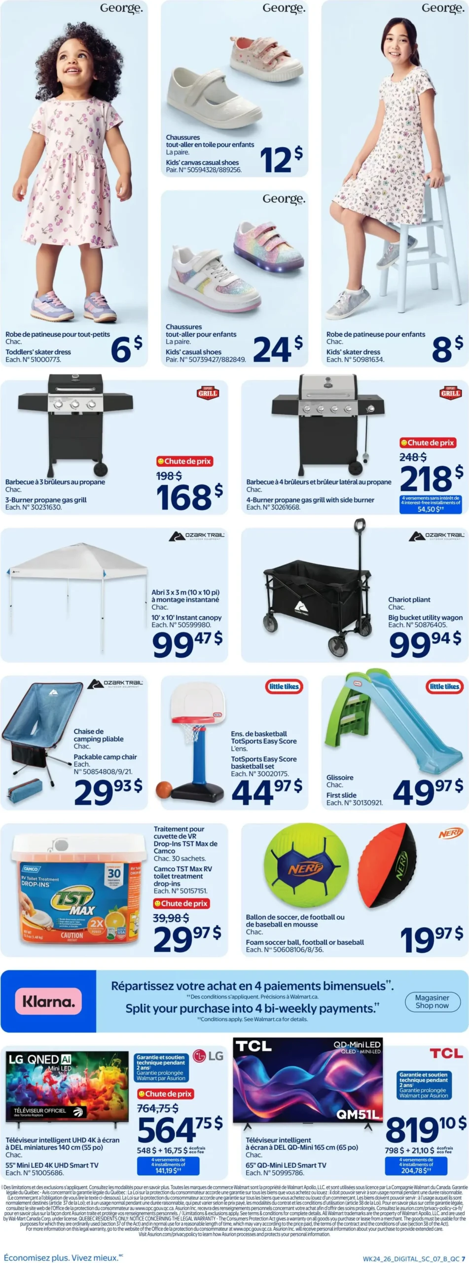 Page 7 de la Circulaire Walmart du 9 au 15 juillet 2026