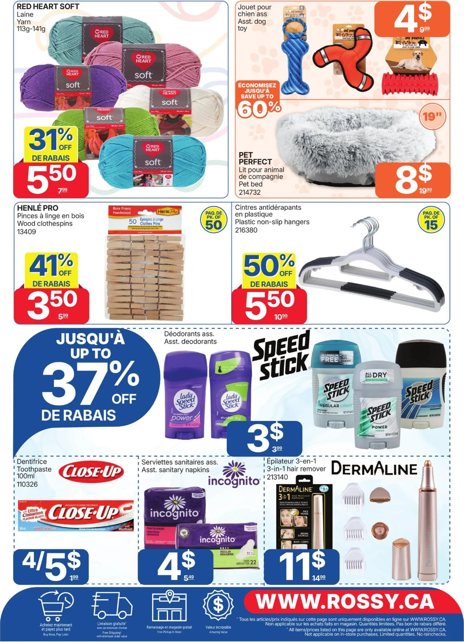 Page 4 de la Circulaires Rossy Solde Web du 7 au 13 mai 2026